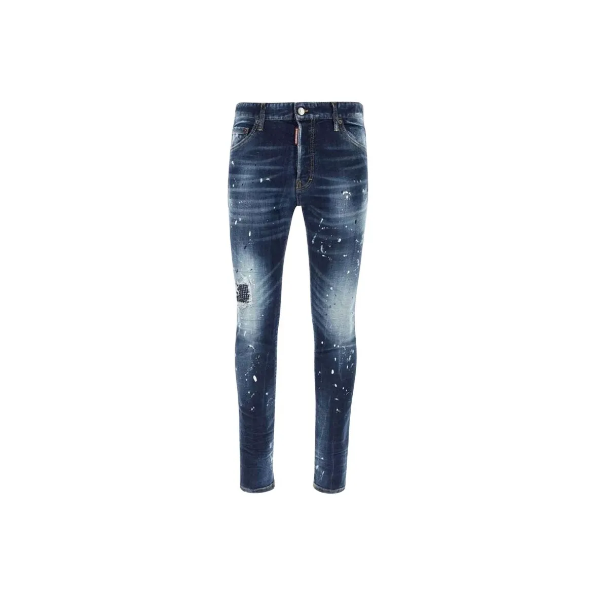 DSQUARED 2 Cool Guy Mid Rise Embellished Distressed Jeans