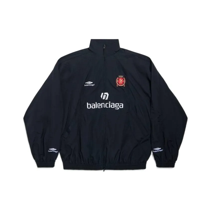 Balenciaga Soccer SS24 Jackets & Coats Regular Fit Men's Black