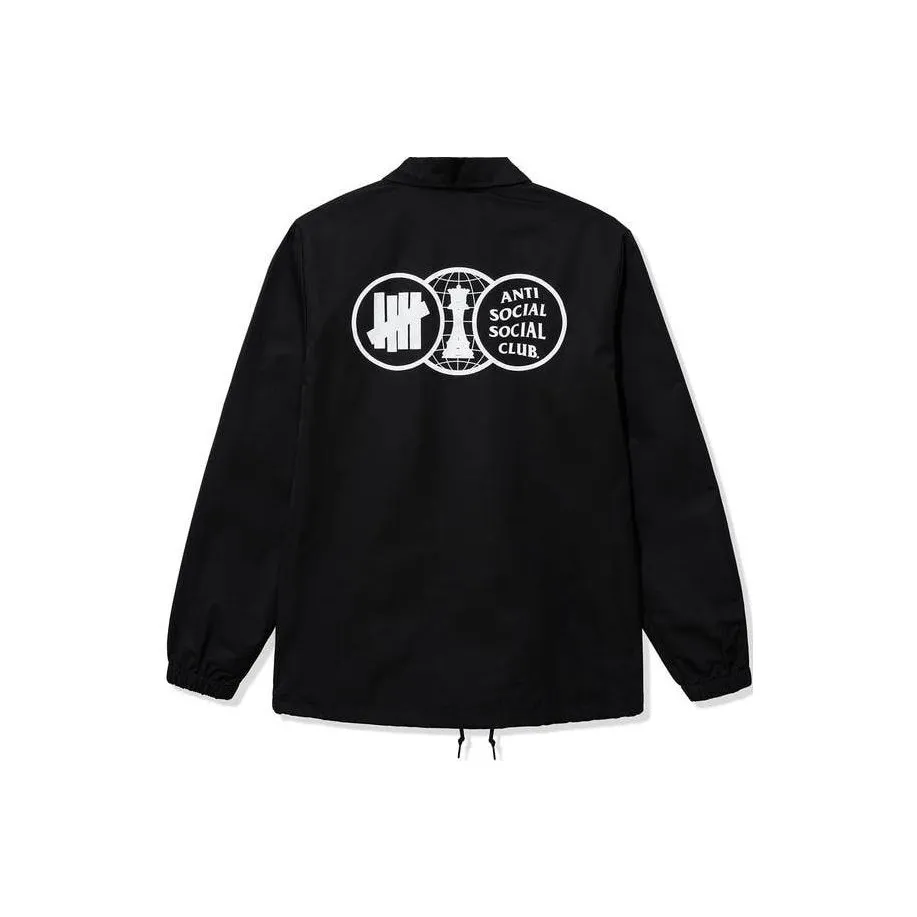 Anti Social Social Club X UNDEFEATED Jackets Unisex Black