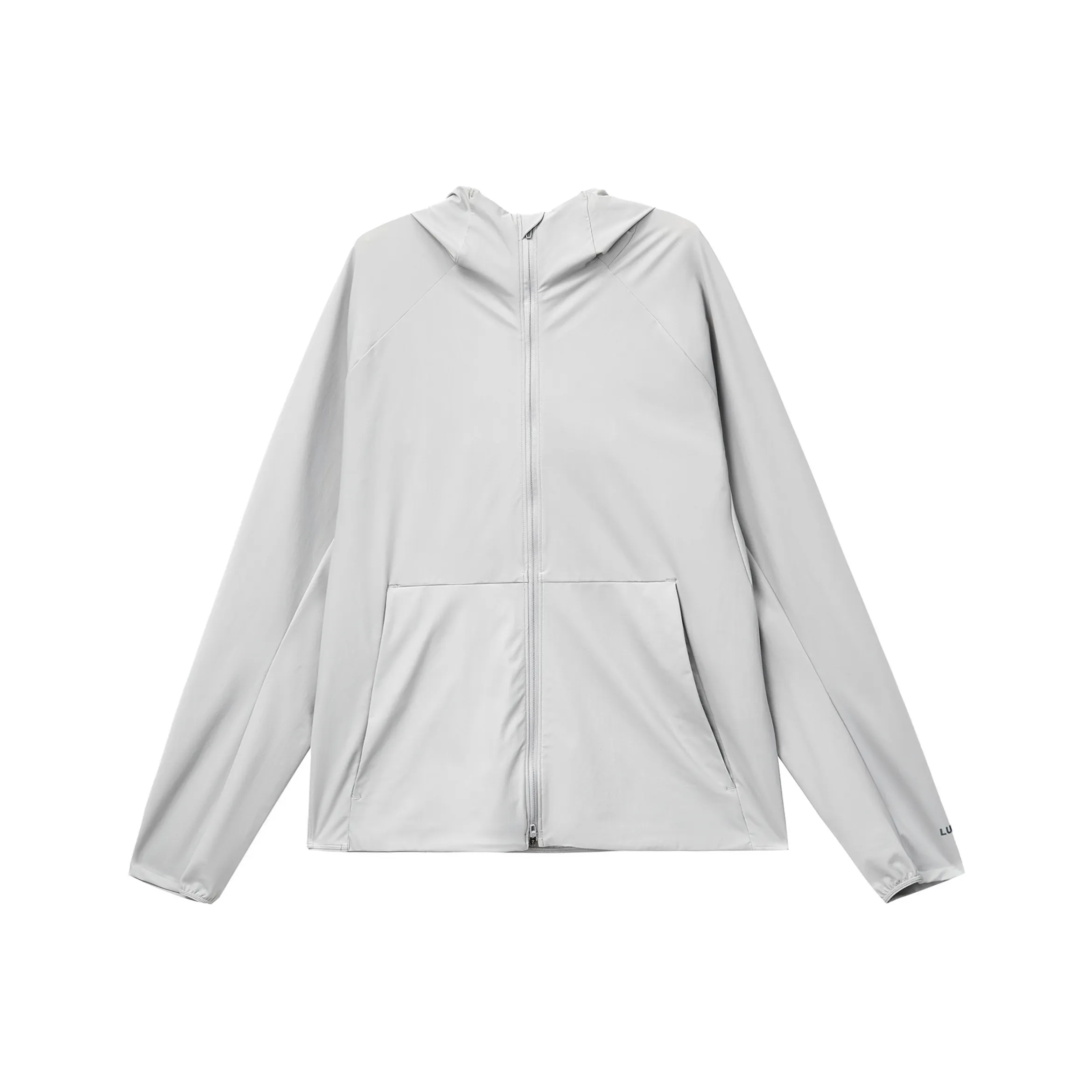 stripe-print half-zip shirt