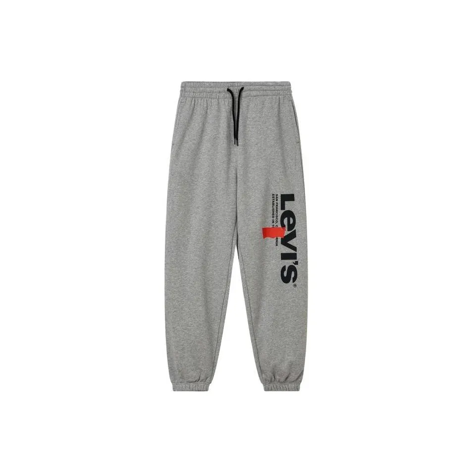 Levis Knitted Sweatpants Unisex Gray