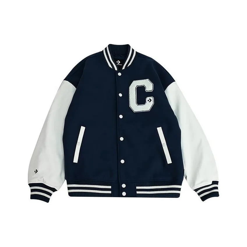 Конверс Хлопковый пуховик Мужской Морской синий