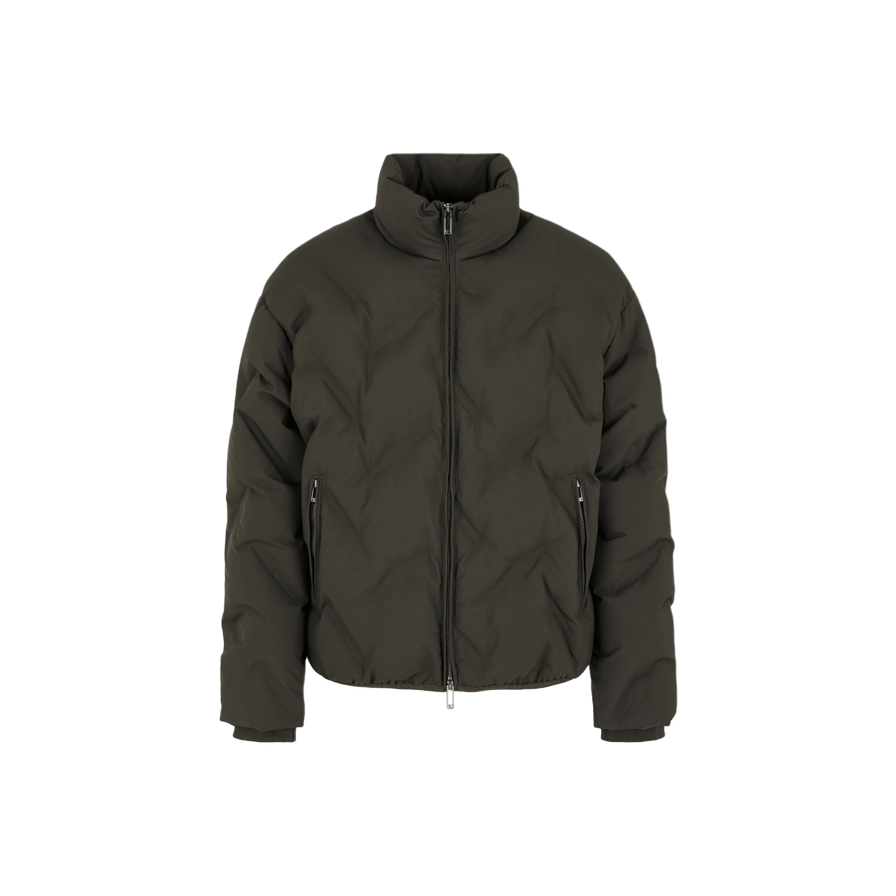 EMPORIO ARMANI Пуховик Мужской Темно-Кофейный