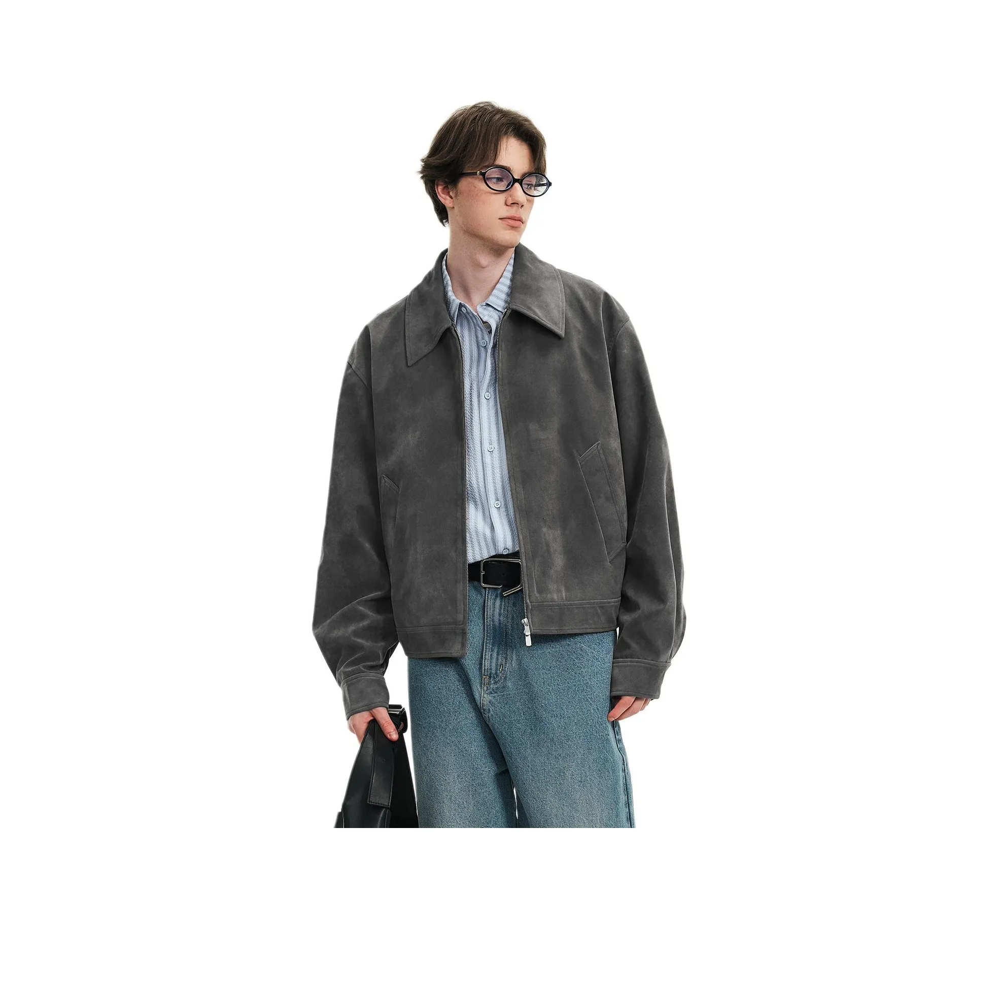 Lilbetter Куртки и Пальто Мужской Темно-Серый