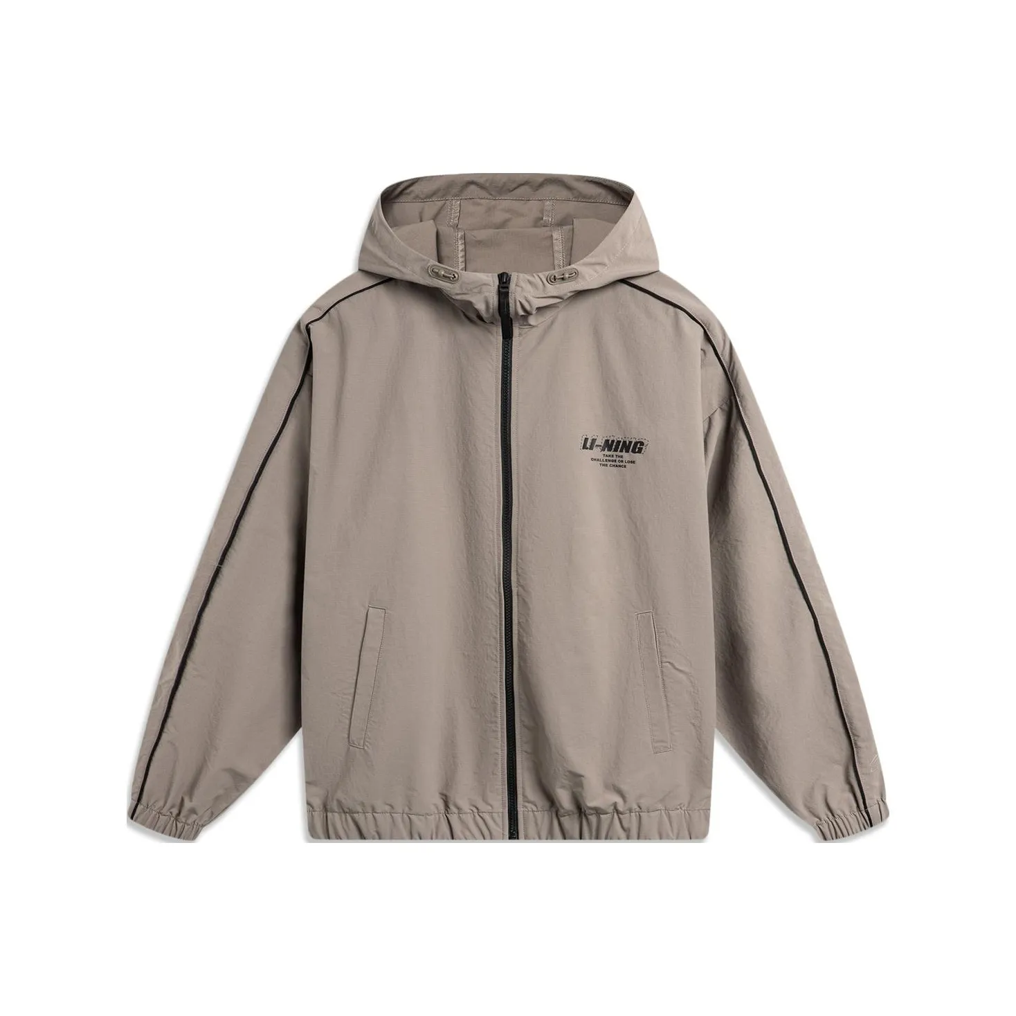 LiNing Lotus Leaf Trench Coat Unisex Brown Rock Brown