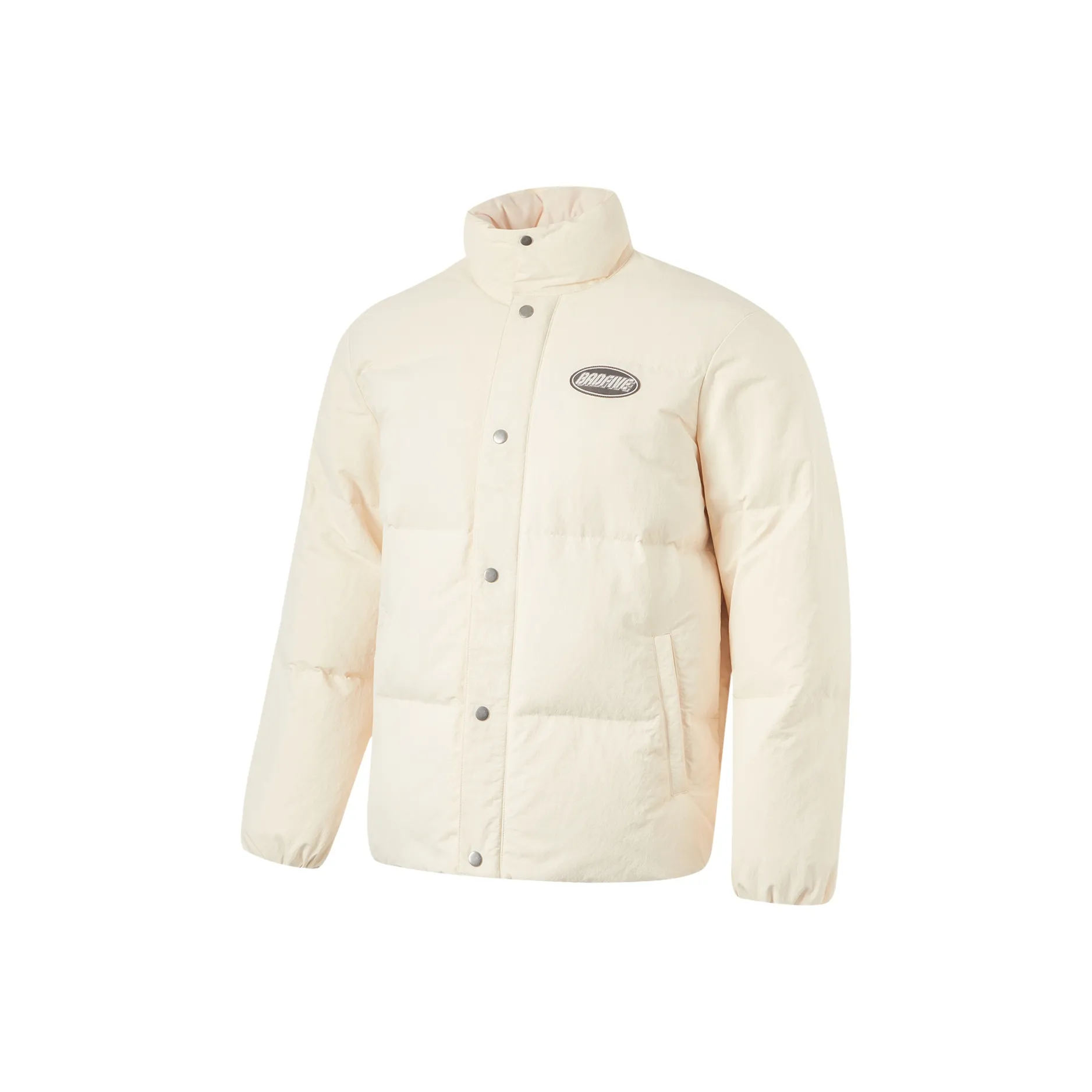 LINING Badfive Пуховик Мужской Rock Белый Серый