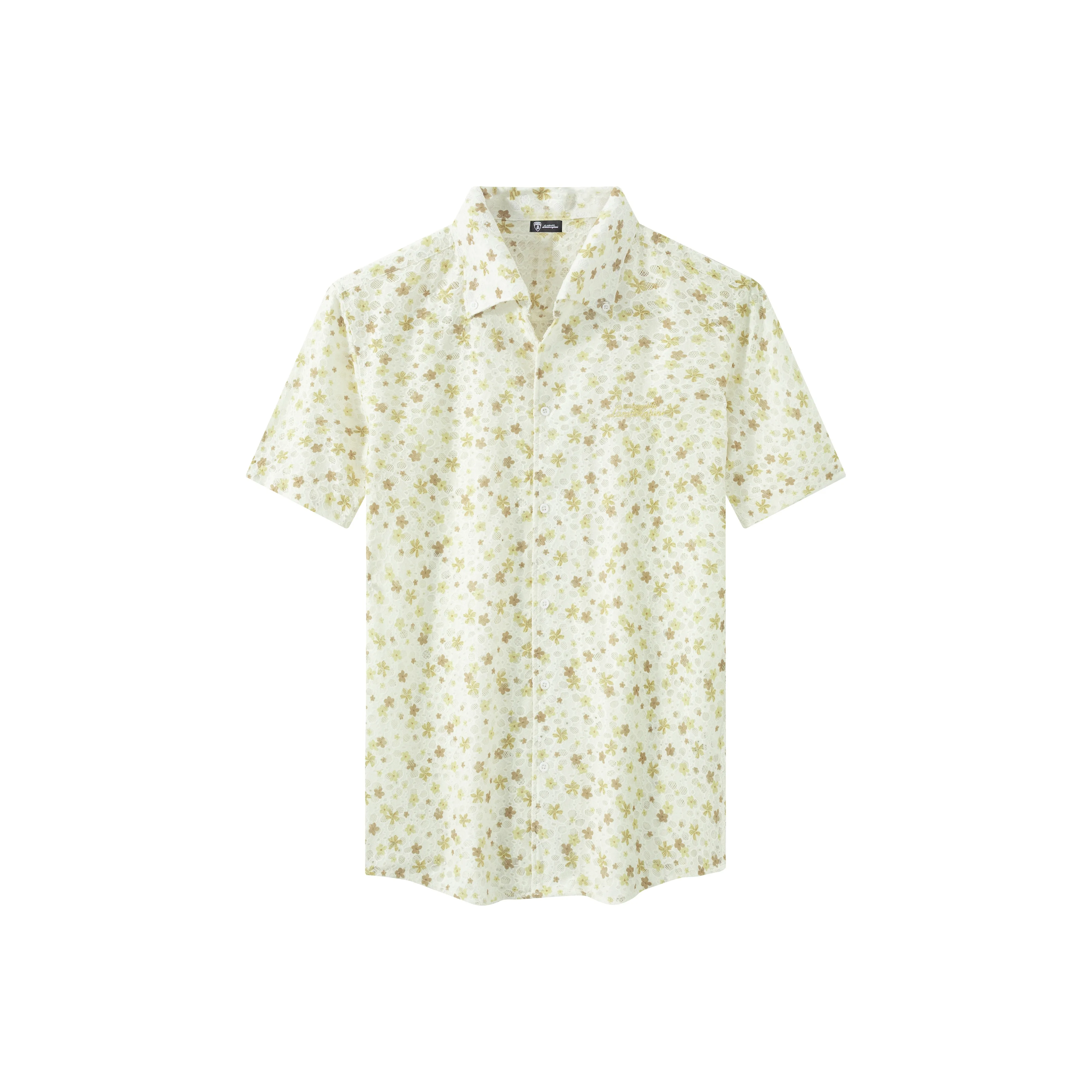 AUTOMOBILI LAMBORGHINI Рубашка Унисекс Желтая