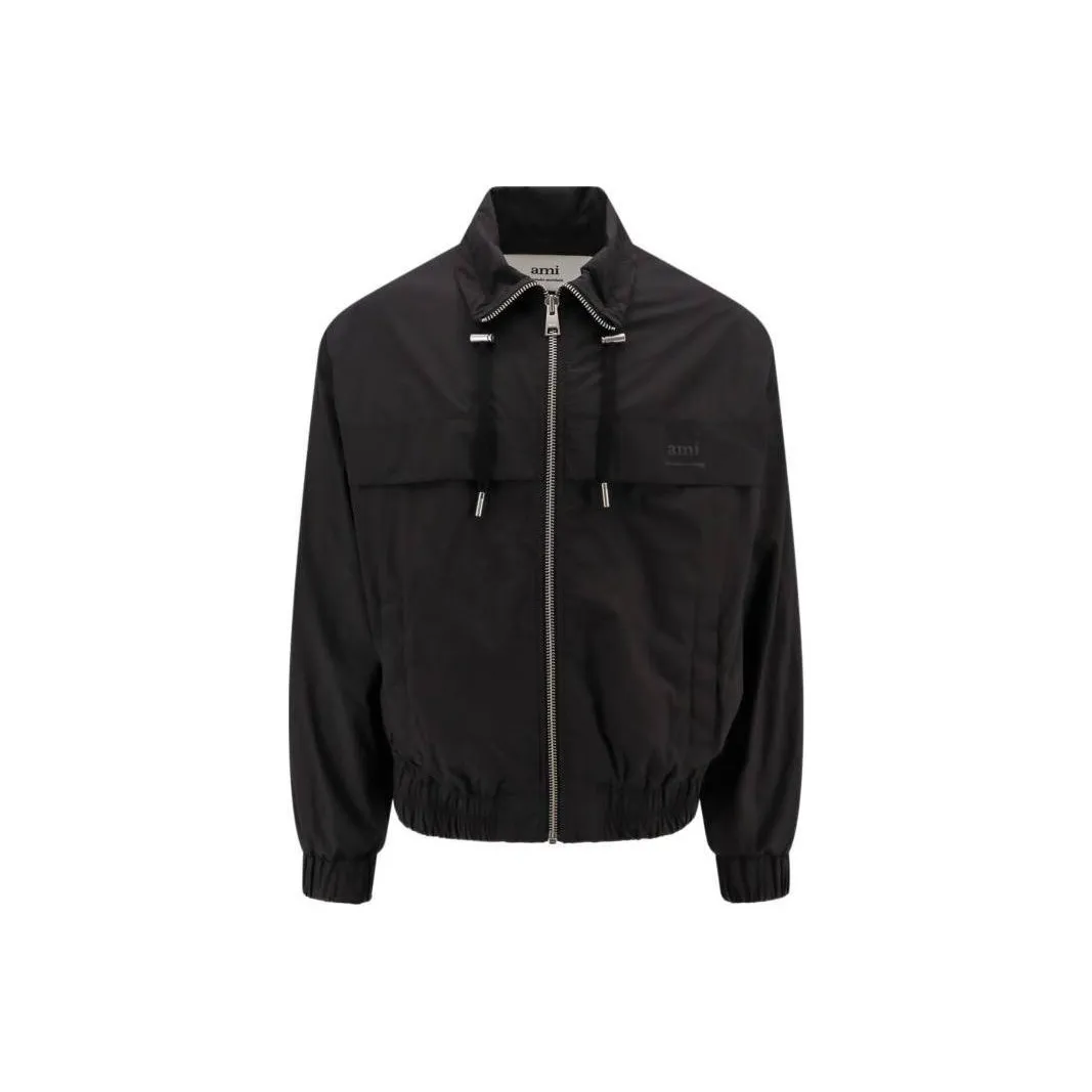 Ami Paris Zip Up Lightweight Jacket