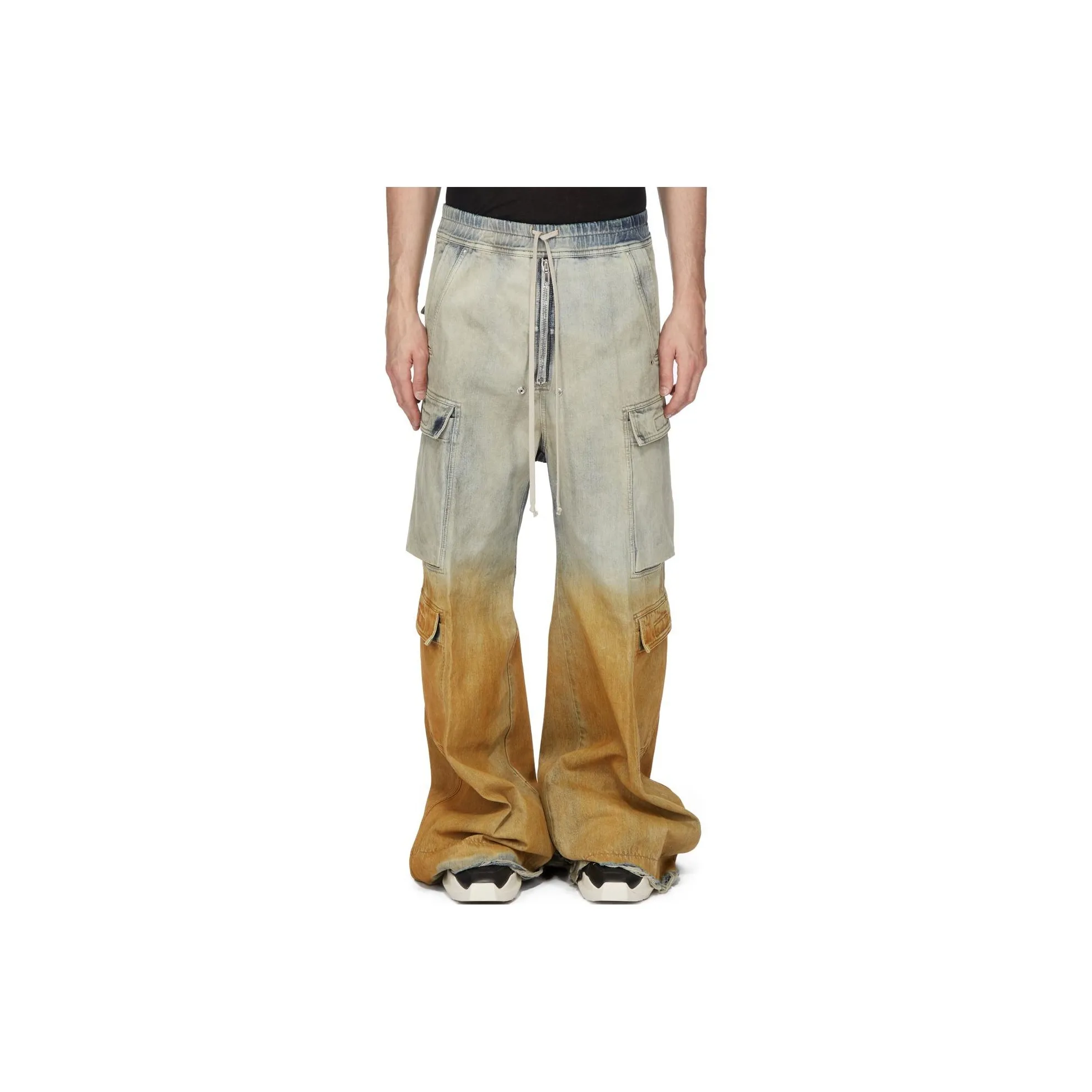 Rick Owens DRKSHDW Denim Double Cargo Jumbo Pants