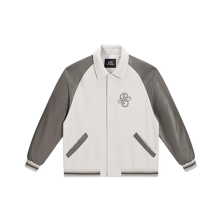PEACEBIRD MEN Jackets Men's Light Gray 1