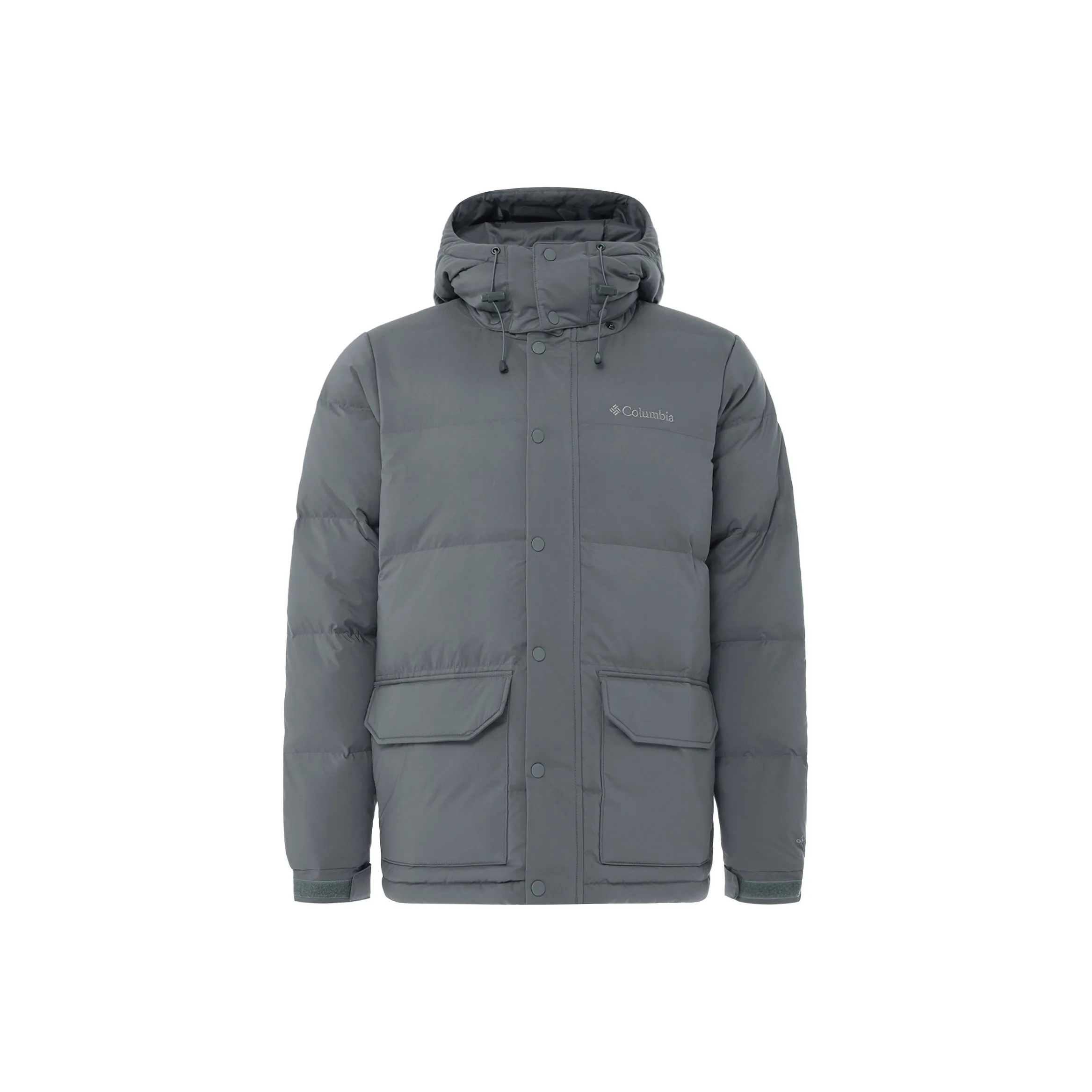 Columbia Rockfall Down Jacket Men's City Gray