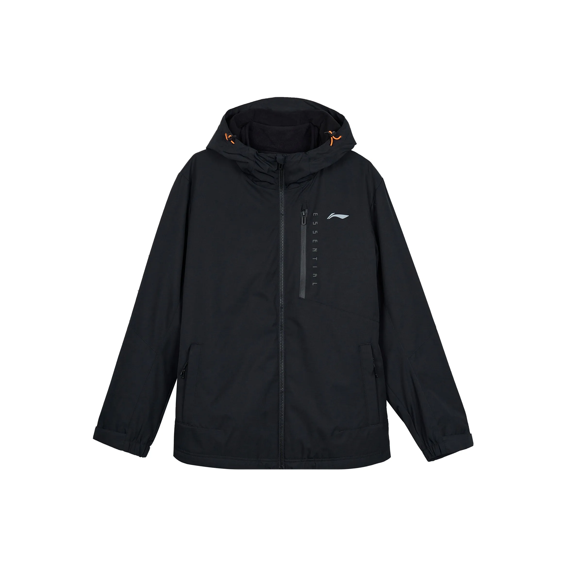 LiNing Sports Fashion Collection Trench Coat Unisex Black