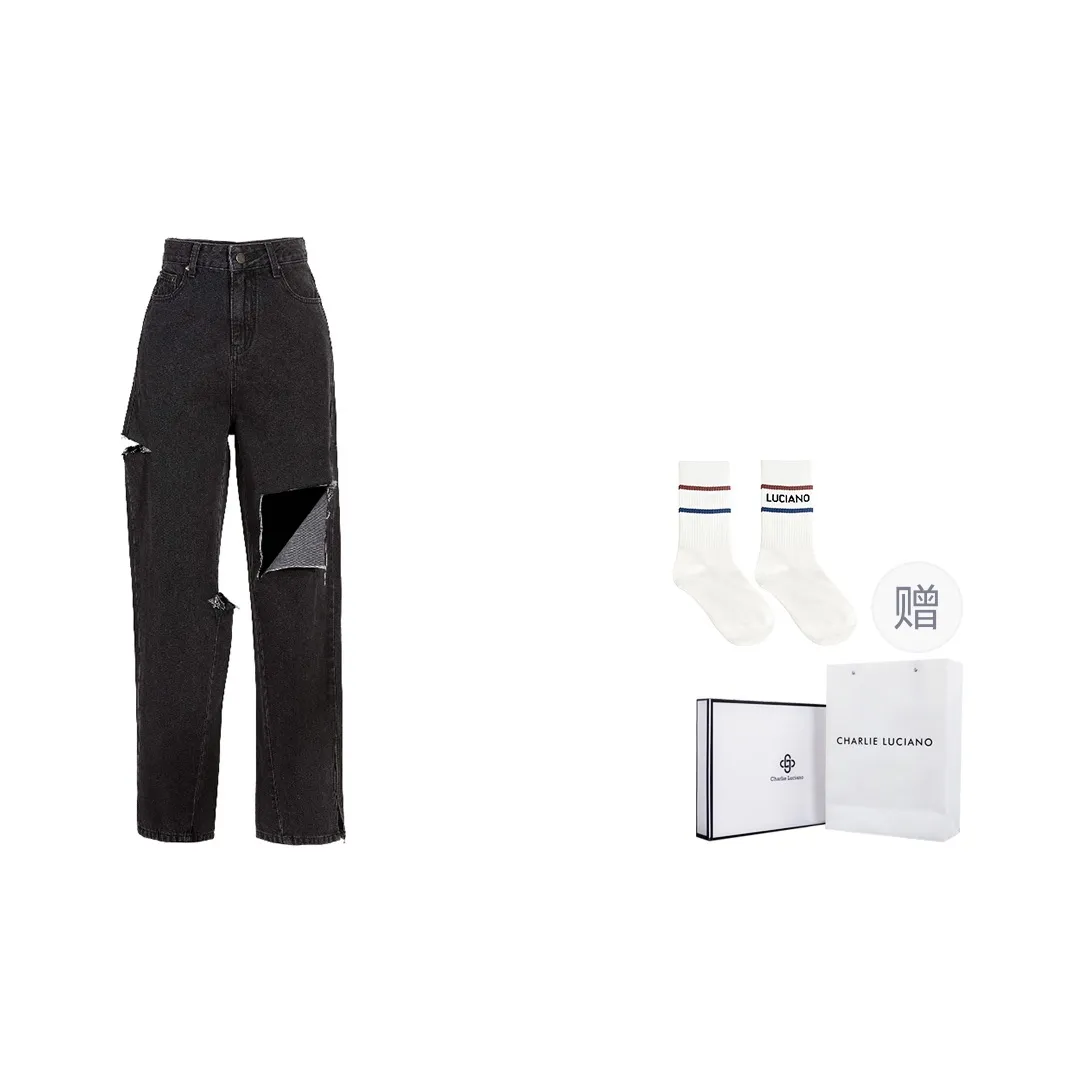 Charlie Luciano Jeans Unisex Black