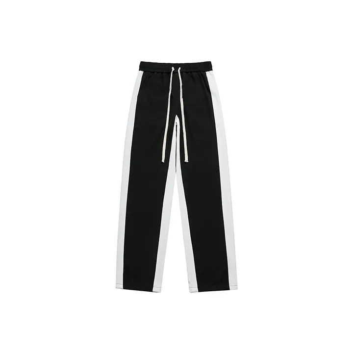 MEIPIN TANG Вязаные спортивные брюки унисекс черные