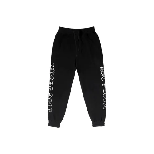 VLONE Gothic Alphabet Series Унисекс Вязаные Тренировочные Брюки