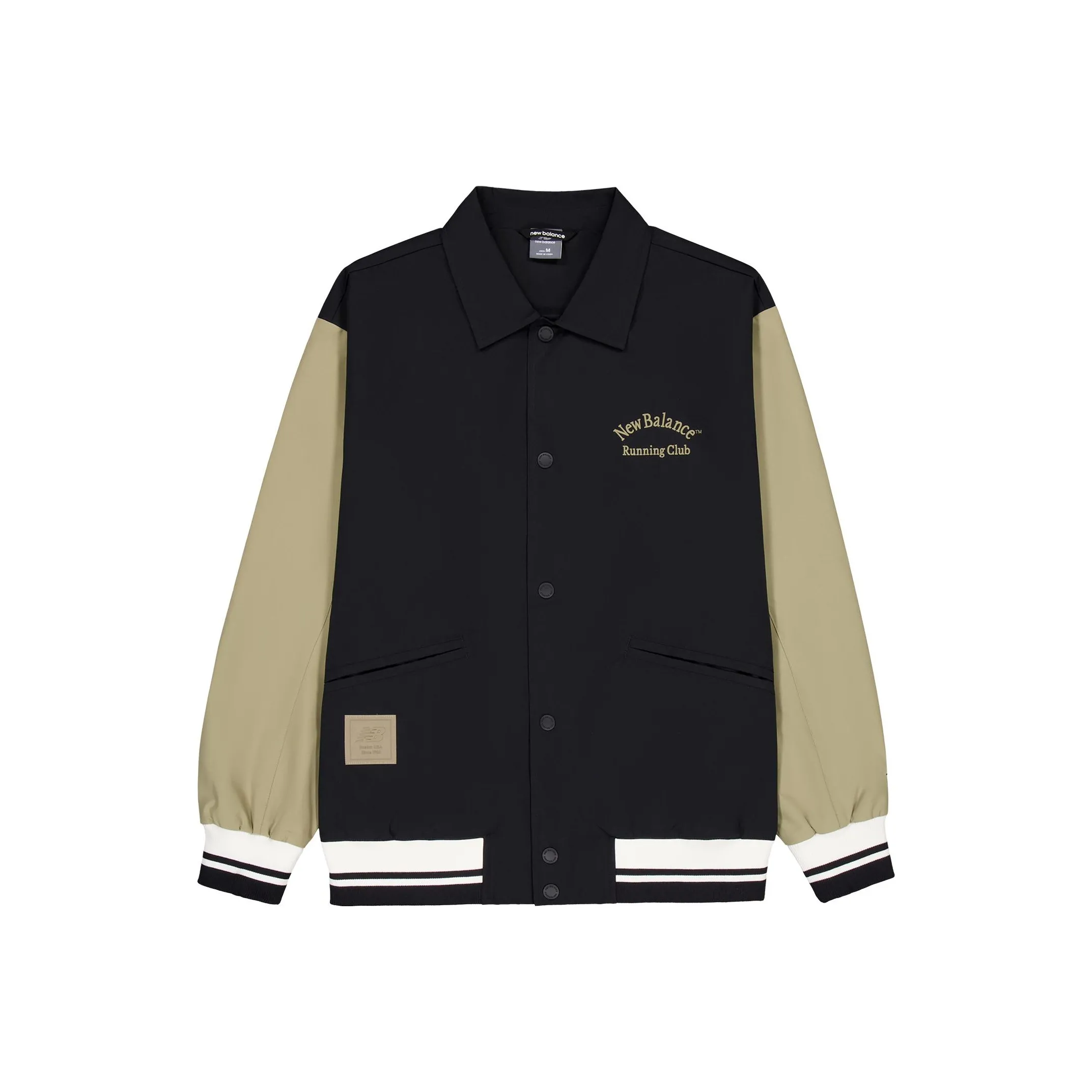 New Balance совместный бренд Running Club Куртки и Пальто Мужской Черный