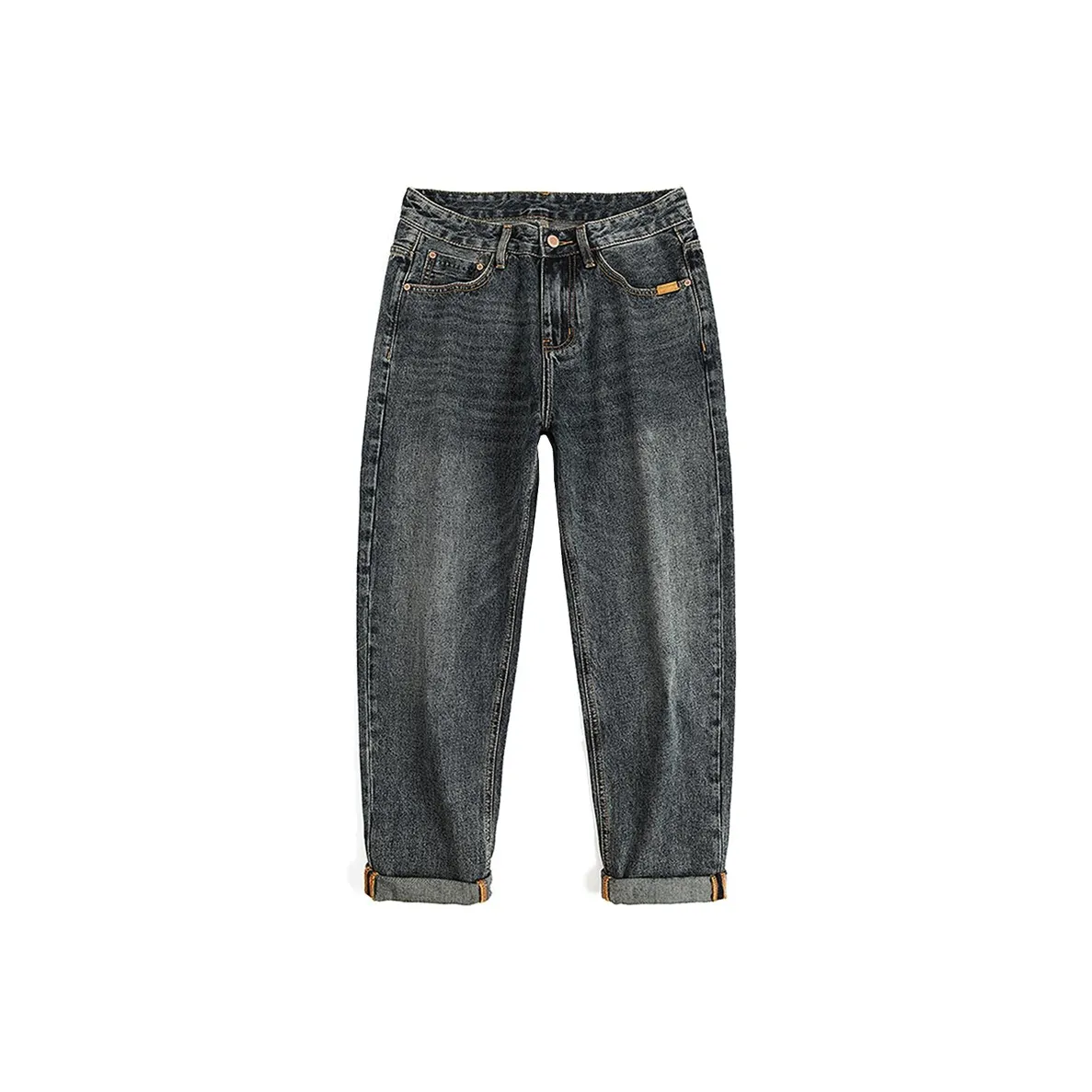 JEEP SS24 Джинсы Мужские Винтажные Синие