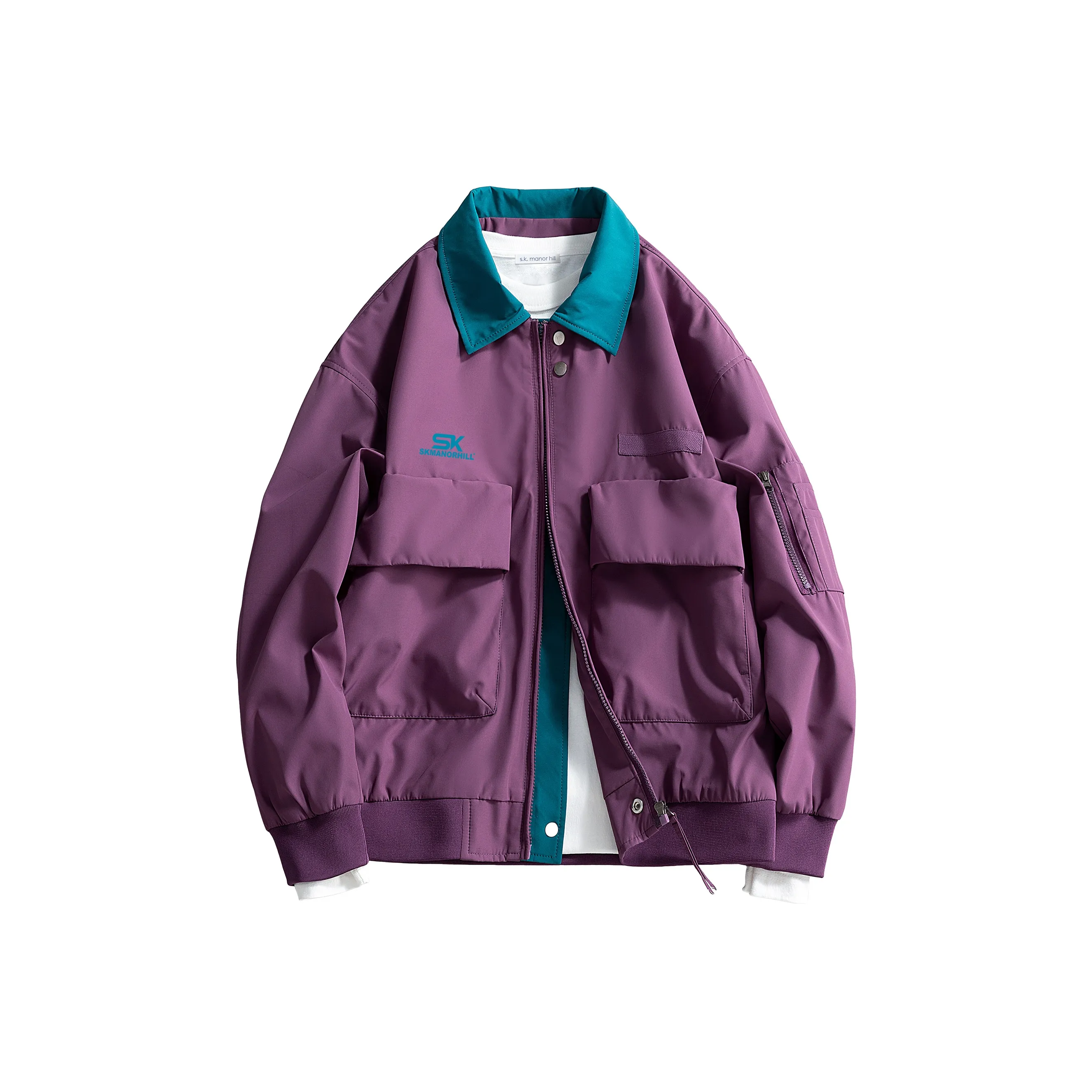 S.k. Manor Hill Jackets Coats Unisex Grape Purple