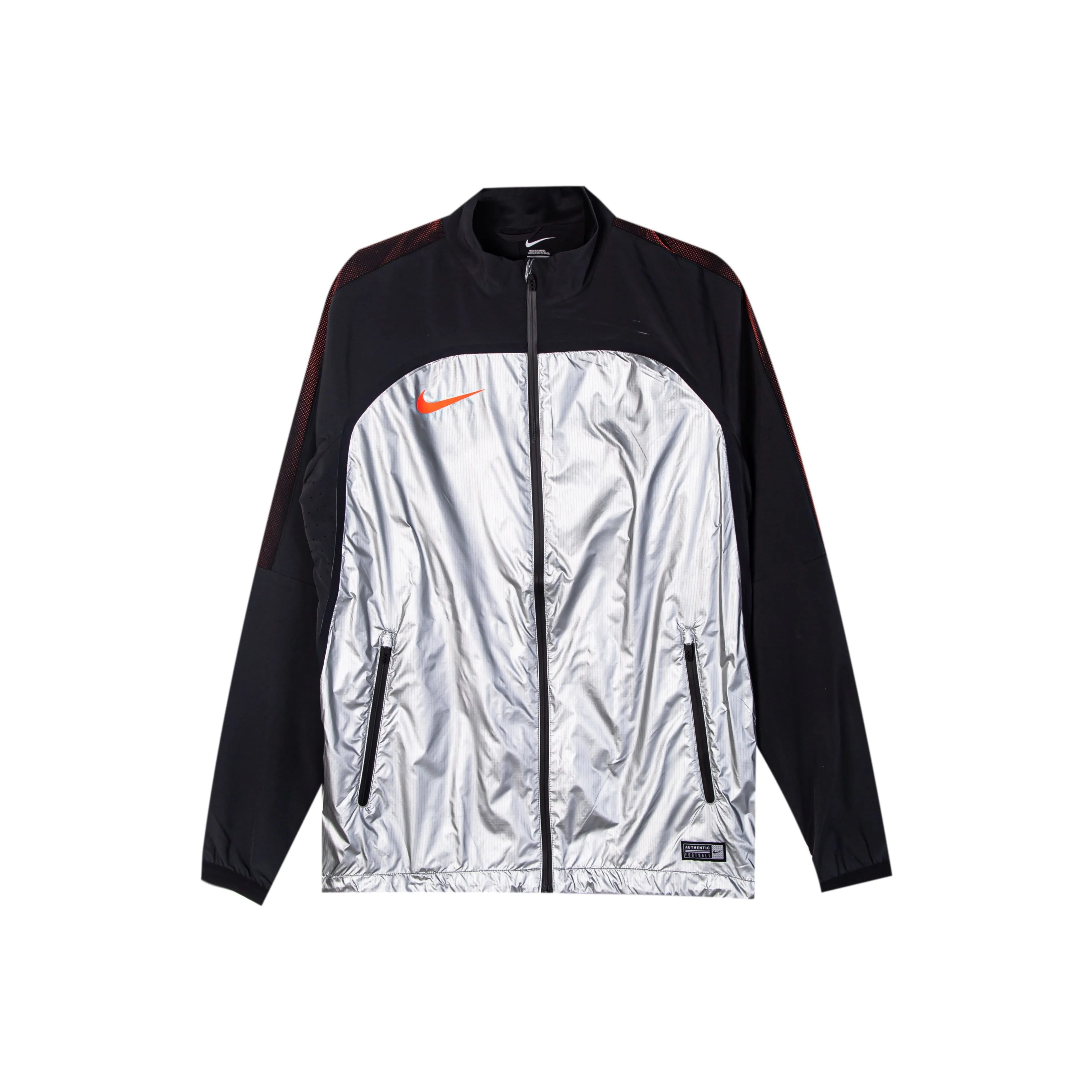 Nike Куртки и Пальто Мужские Черный Серебряный