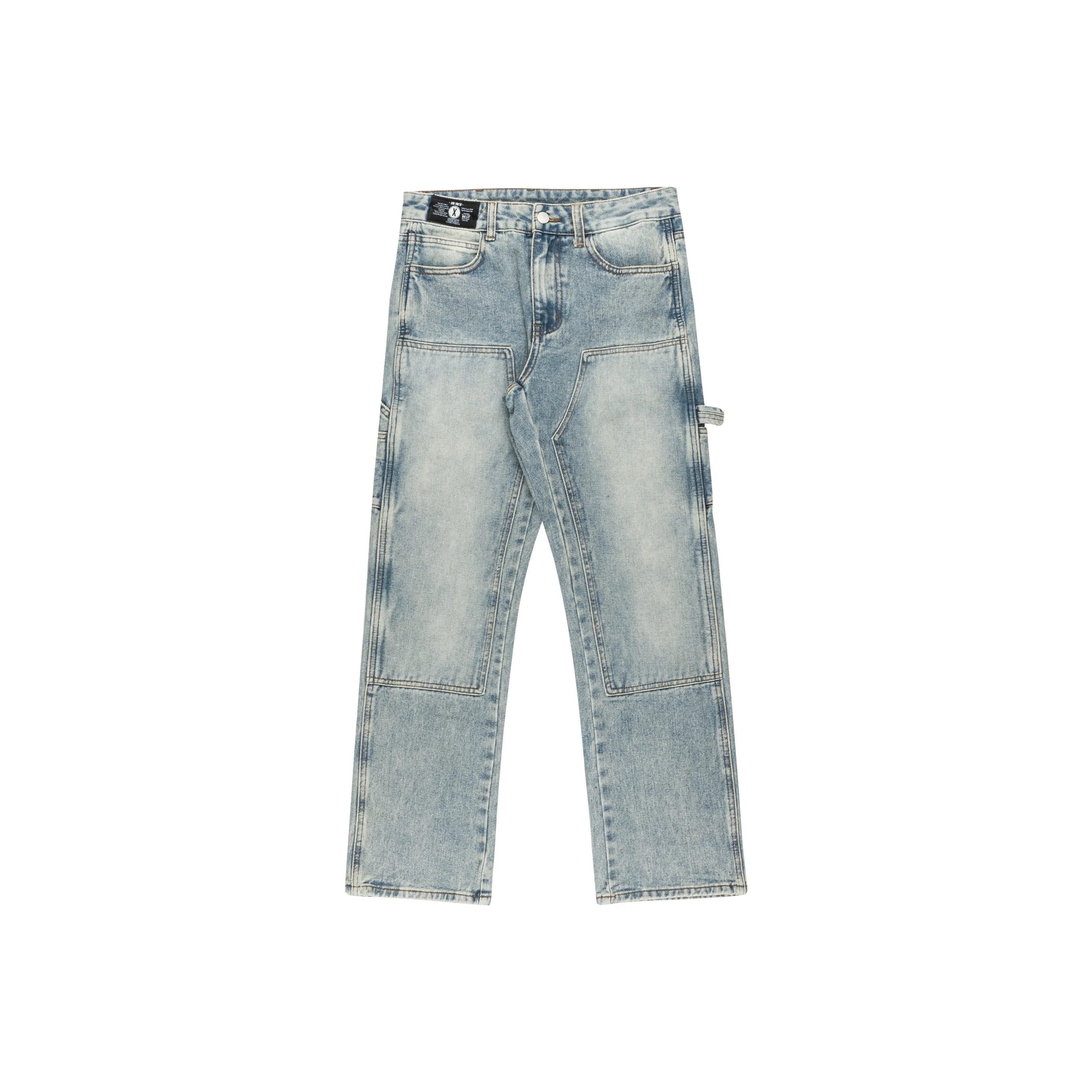 XINYINSU Blue Unisex Jeans XINYINSU Синий Унисекс Джинсы