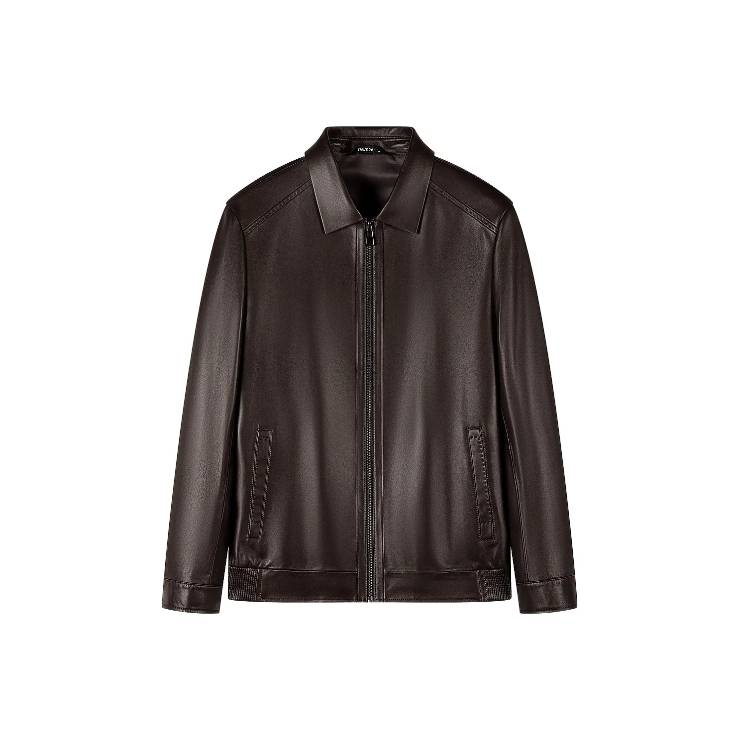 SEVEN Genuine Leather Jacket Men's