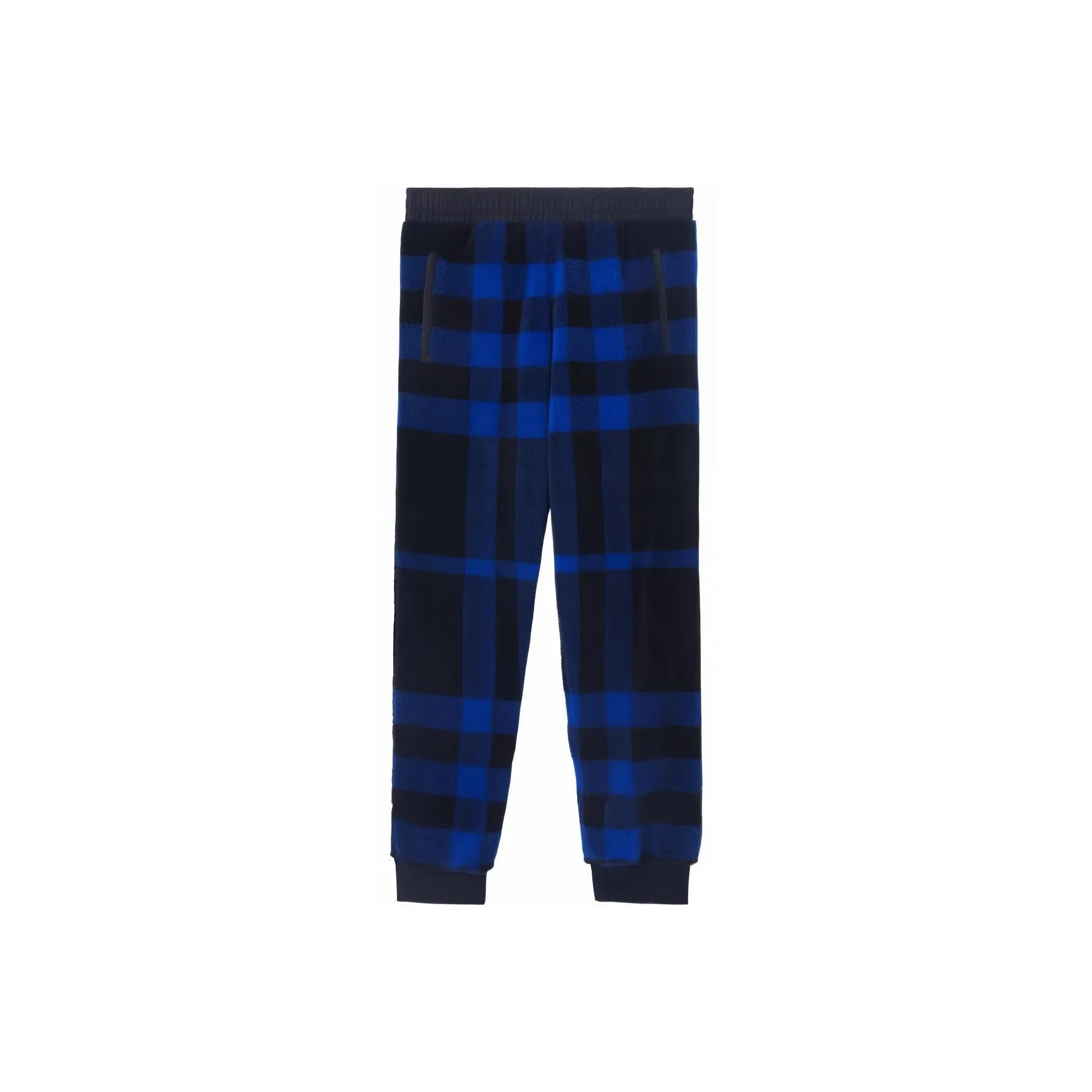 Burberry Check pattern Fleece Track Pants