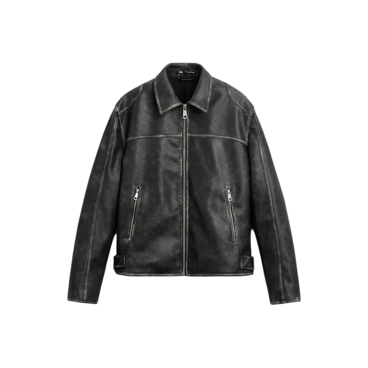 ZARA Jackets & Coats Men's Black
