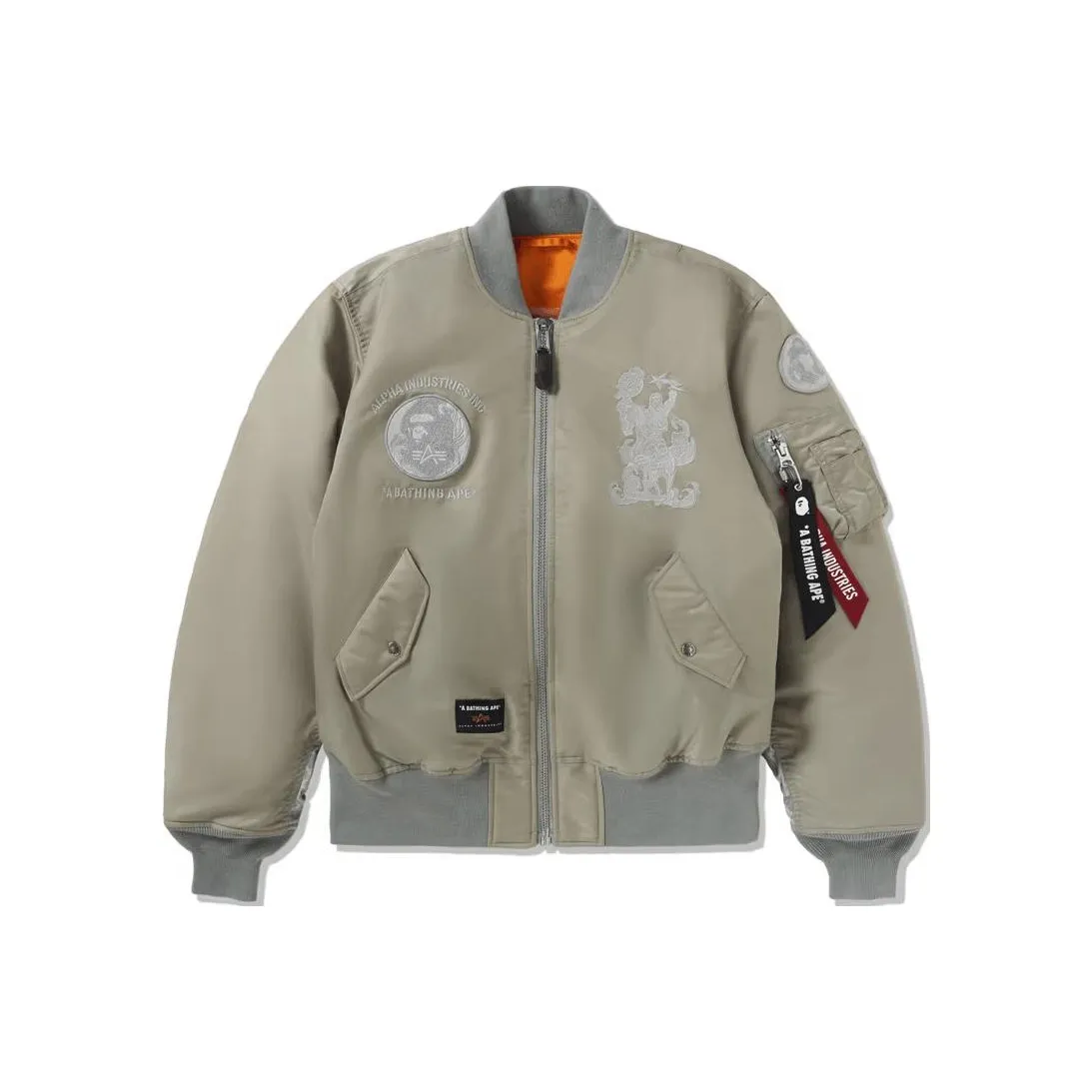 Bape X Alpha Industries MA 1 Jacket