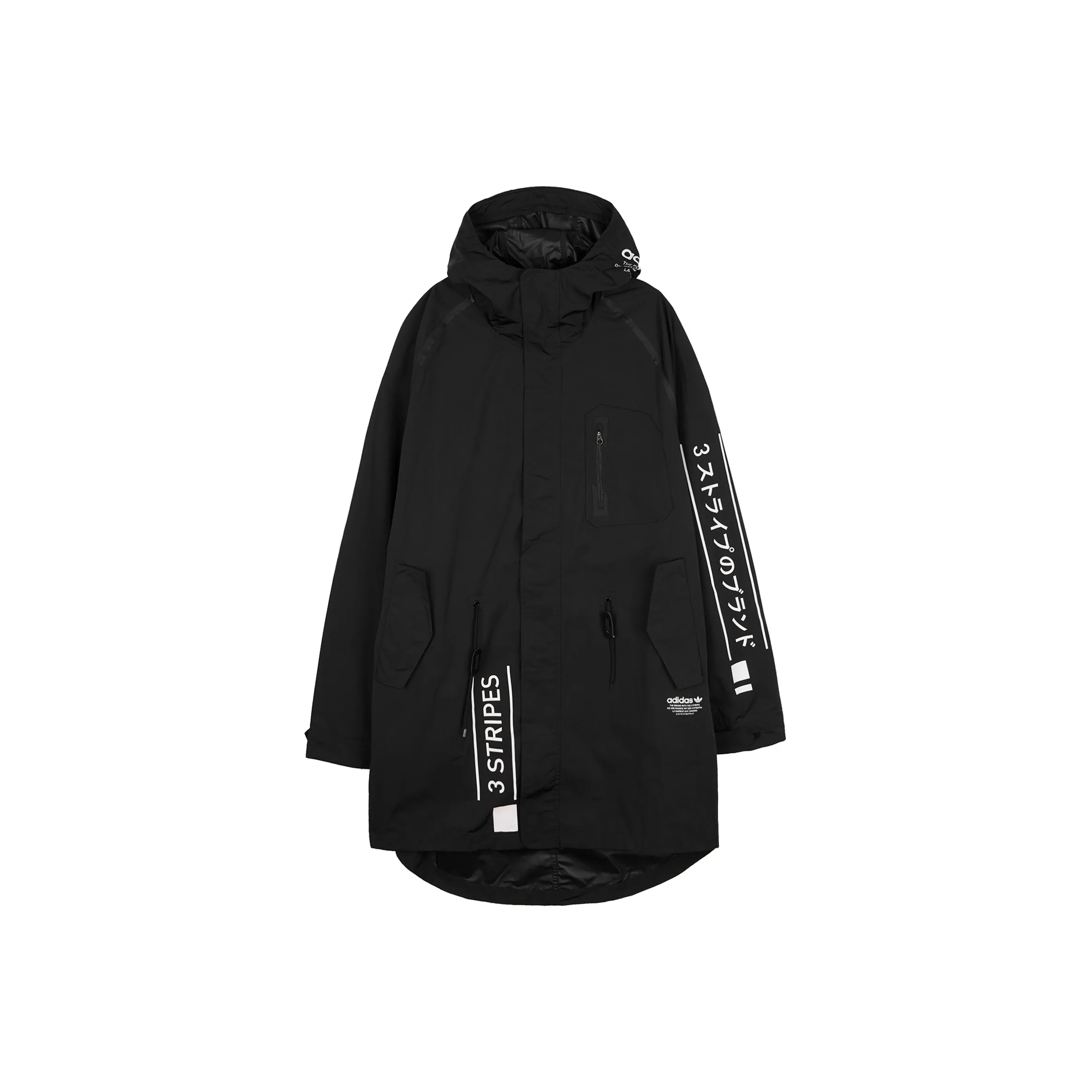 Adidas Originals Trench Coats Men's Black