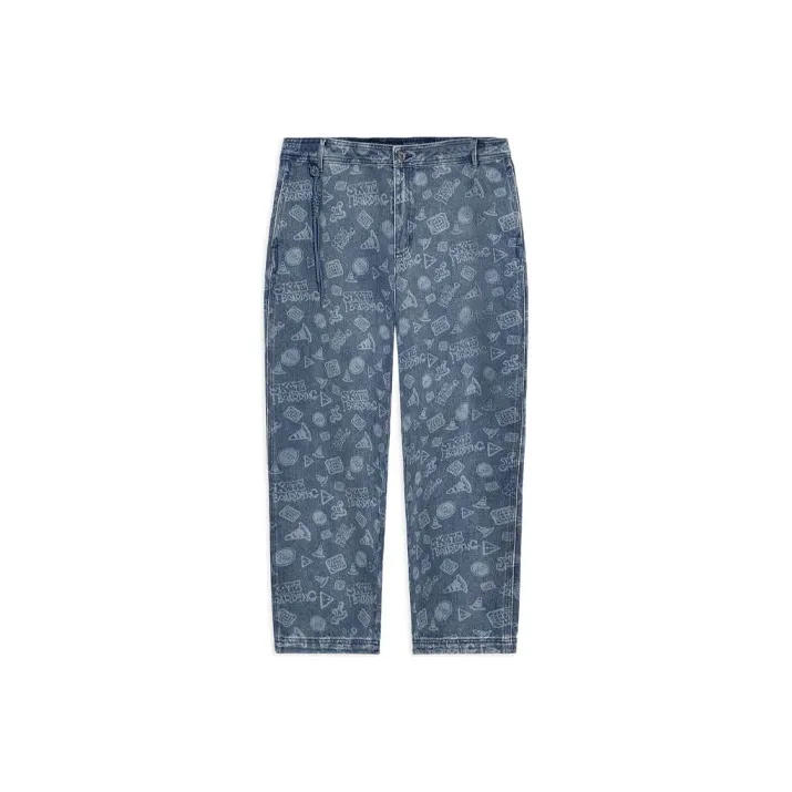 LINING Skateboard Jeans Men's Light Blue