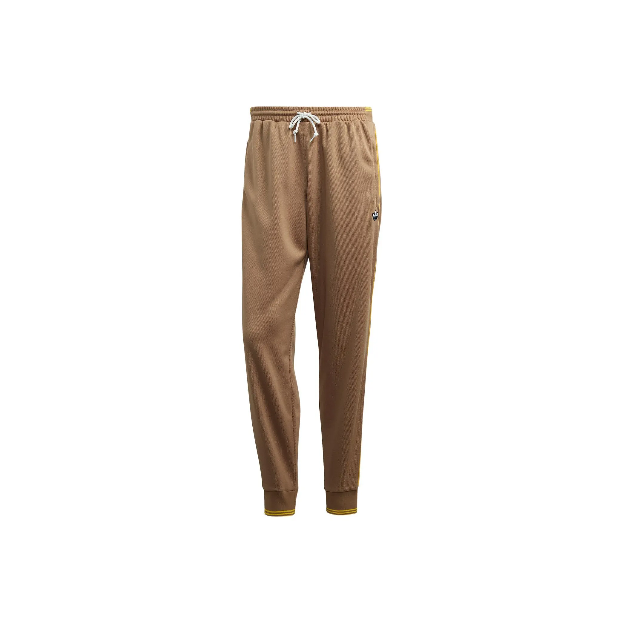 Adidas Originals SAMSTAG Knitted Sports Pants Men's Light Brown