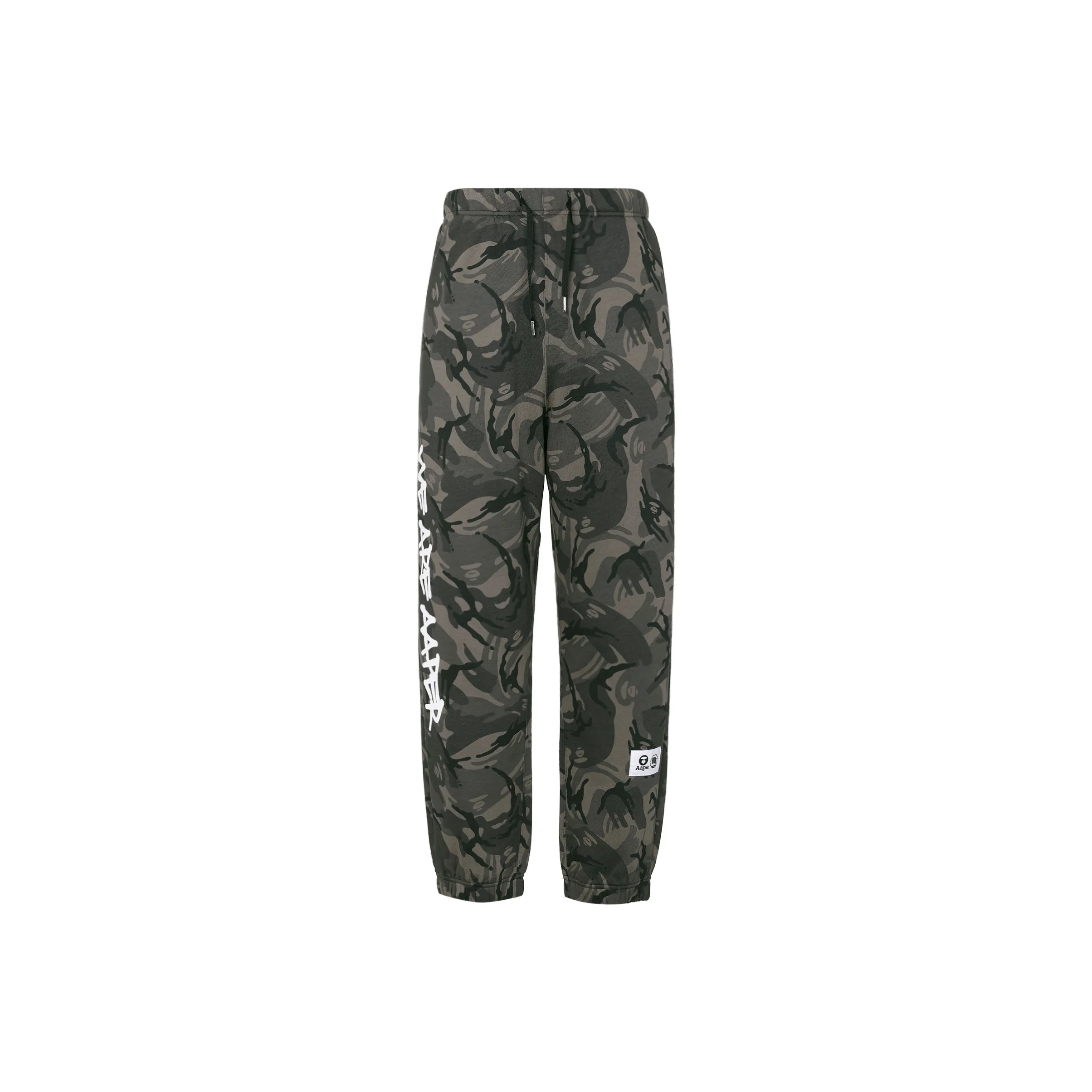 LiNing Knitted Sports Pants Men's Black Camouflage
