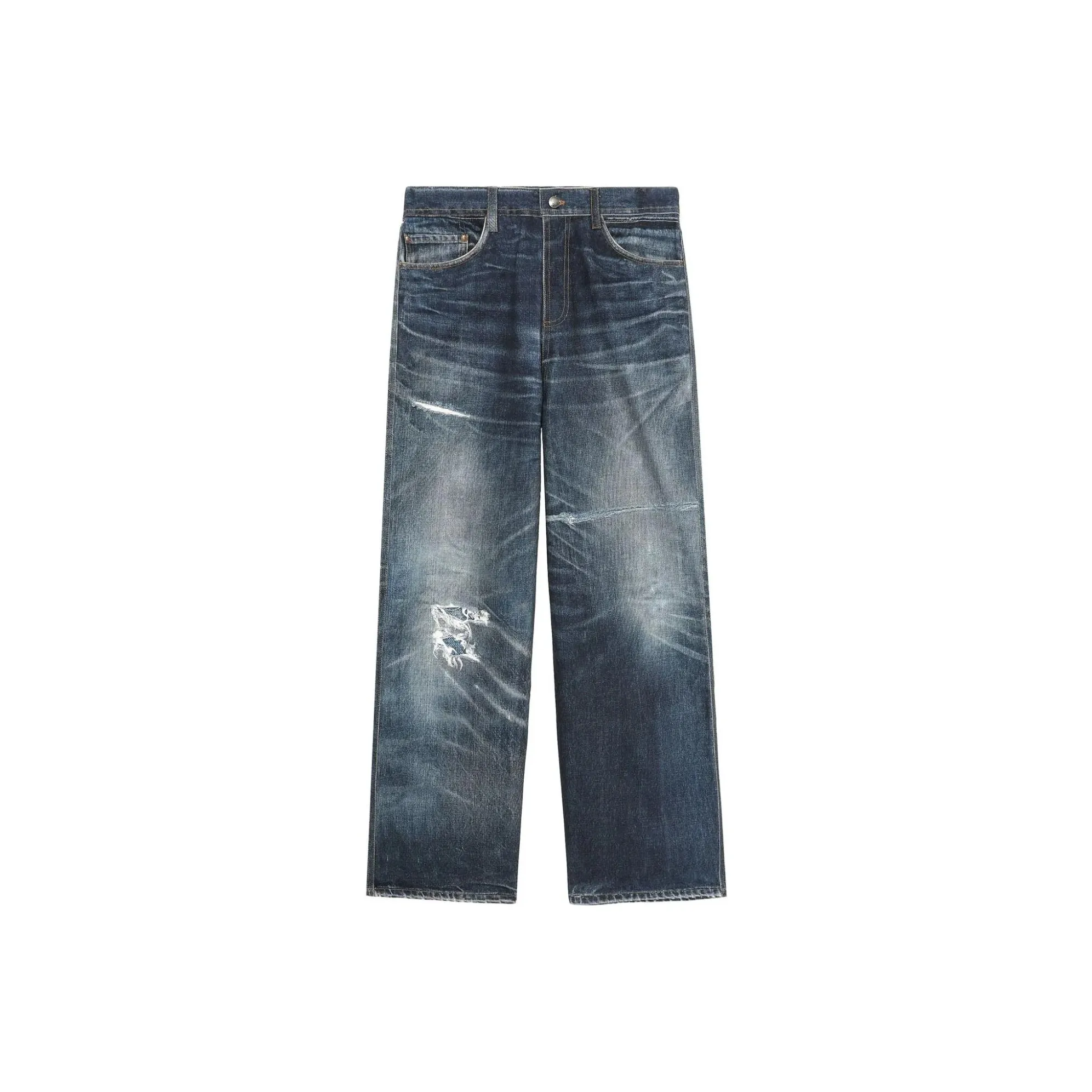 ANDERSSON BELL FW24 Джинсы Мужские Розовые Синие