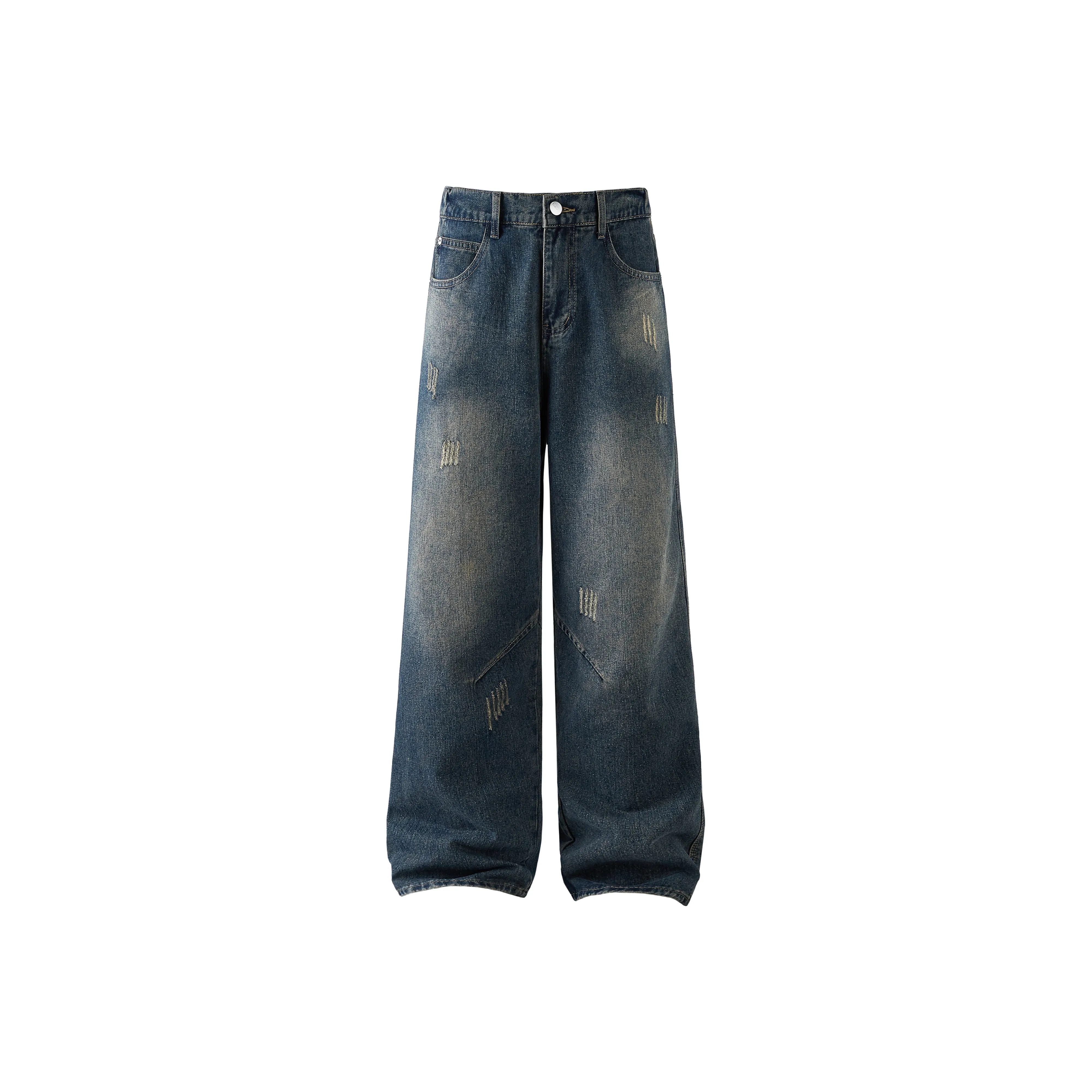 Ollie Snap Jeans Unisex Deep Sea Blue
