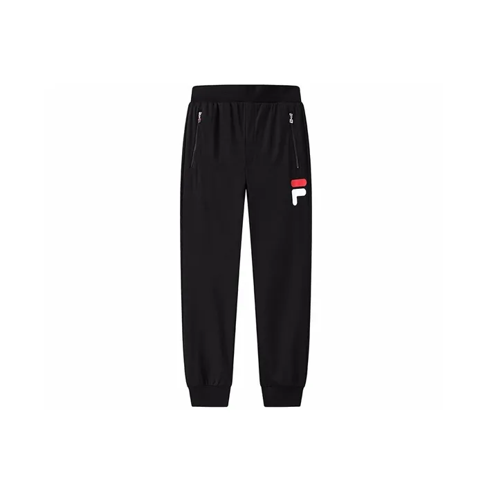 FILA Knitted Sweatpants Men's Jet Black