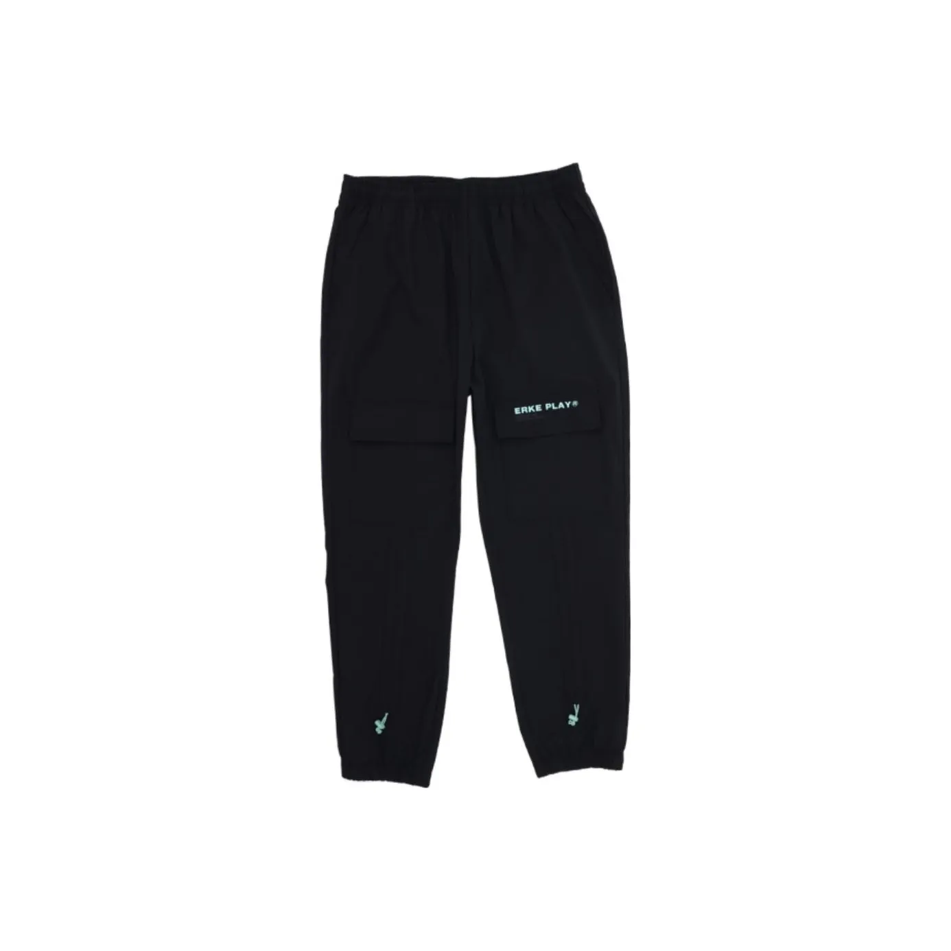 Erke Глубокий черный Мужские Карго Брюки