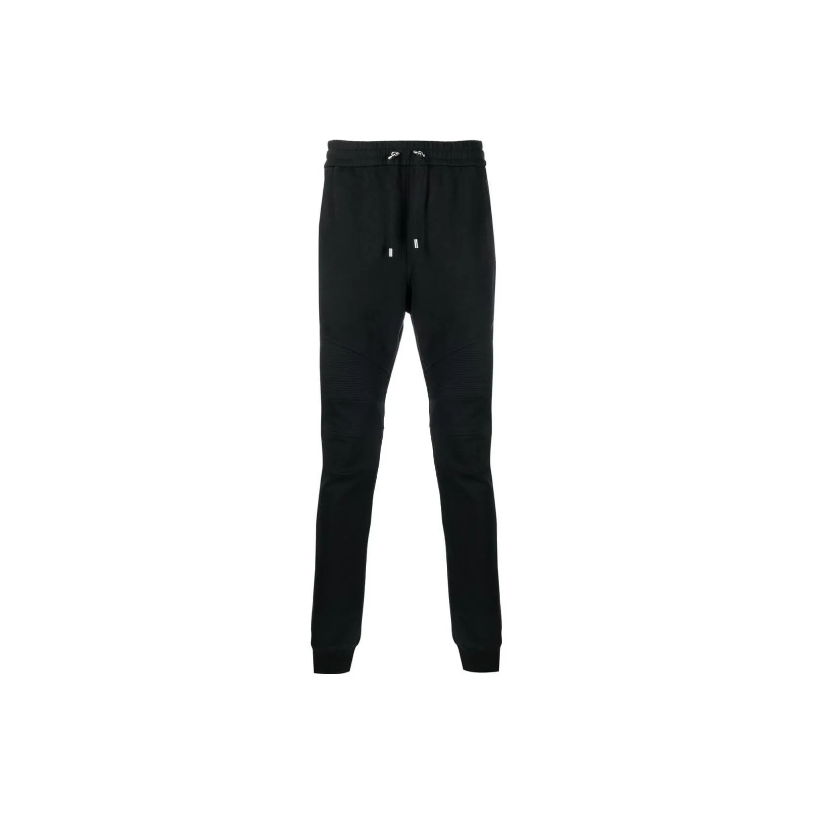 BALMAIN SS22 Вязаные спортивные брюки мужские черные