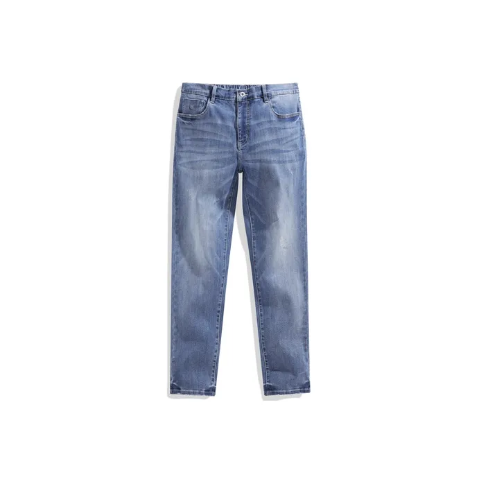 PEACEBIRD MEN Jeans Men's Sky Blue 1 Classic Straight Fit