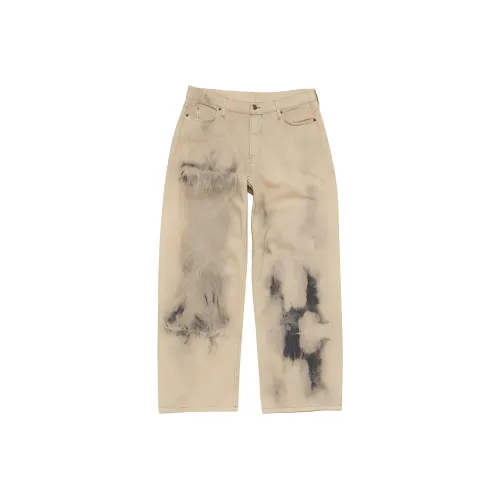 ACNE STUDIOS Бежевые Мужские Джинсы