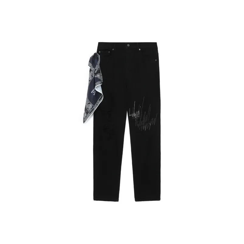 MUSIUM DIV SS24 Джинсы Унисекс Черный