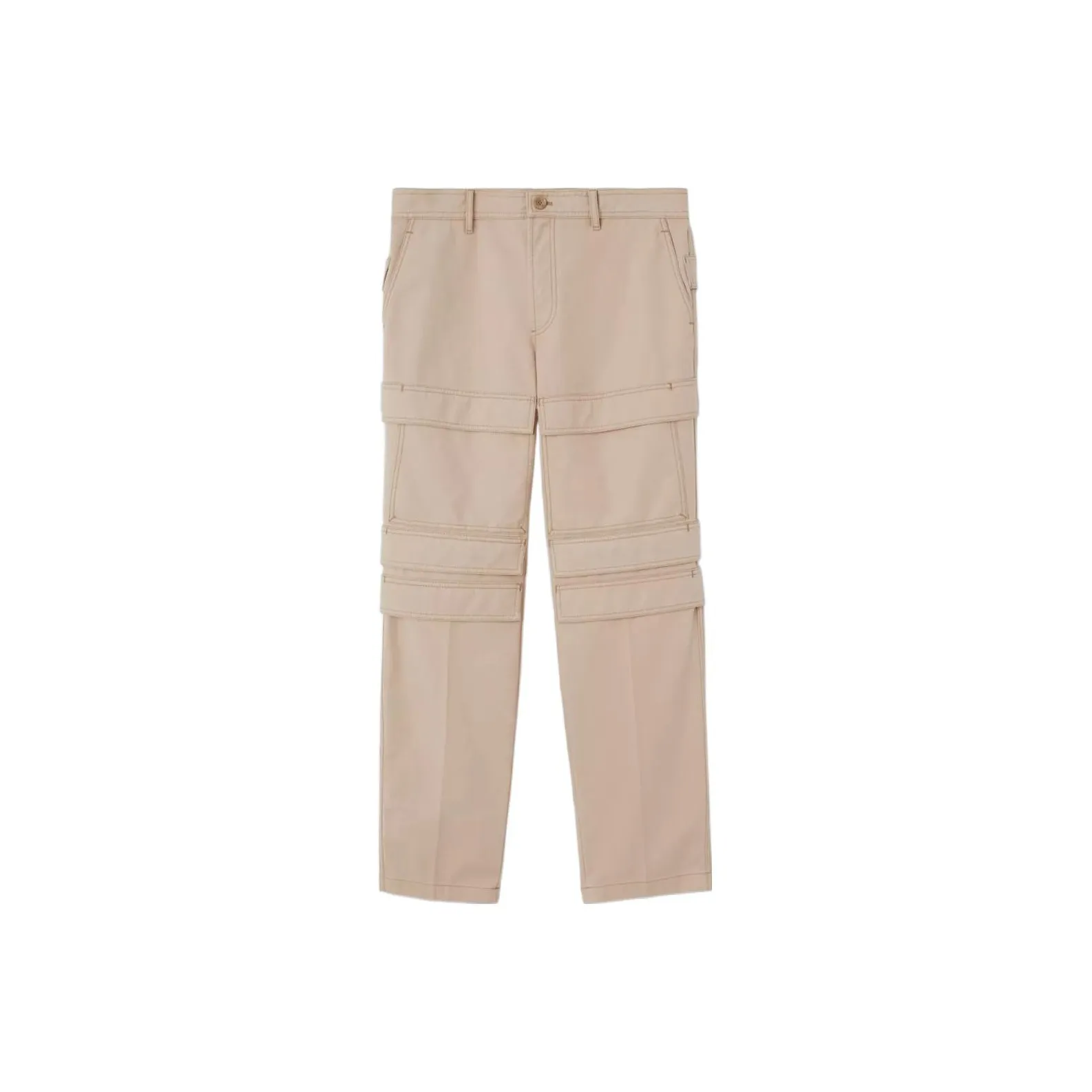 Burberry Мягкий Желтый Коричневый Мужские Карго Брюки