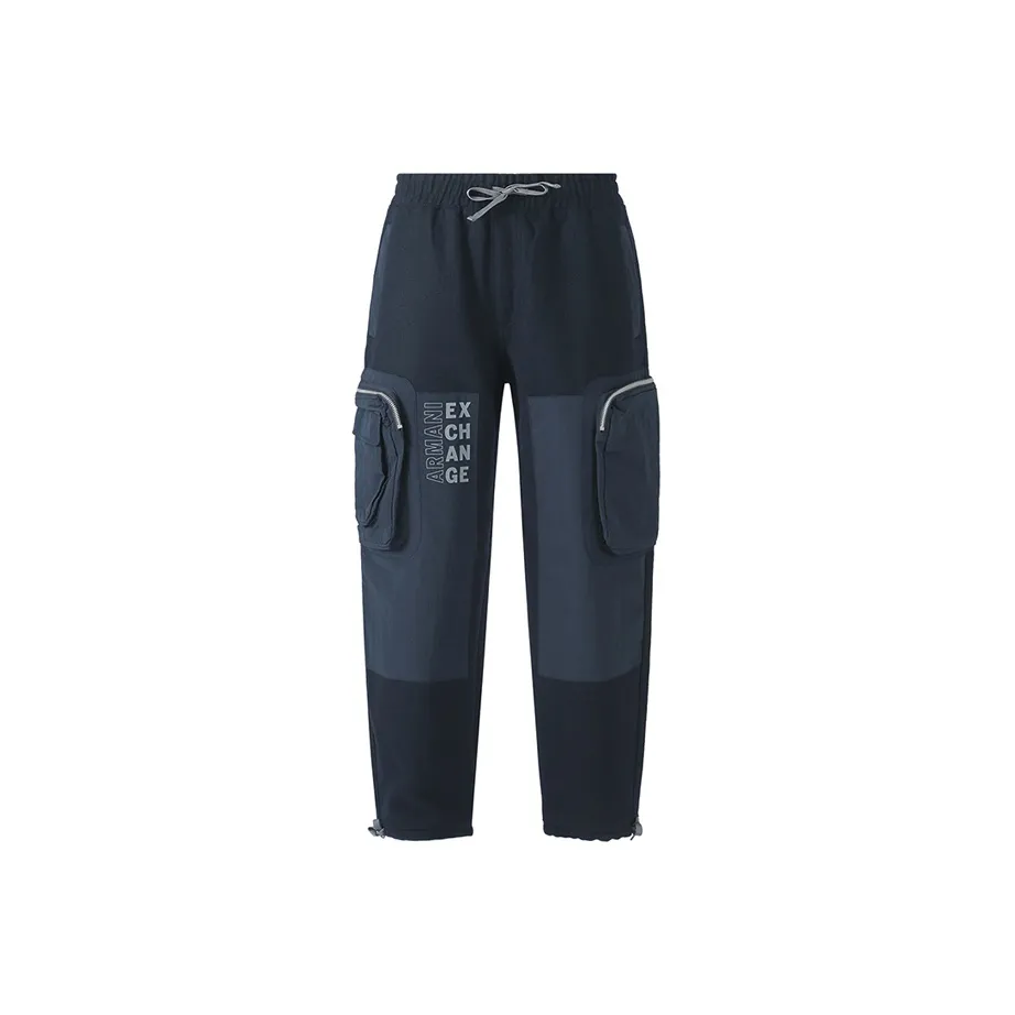 ARMANI EXCHANGE Cargo Pants Men's Marine Blue