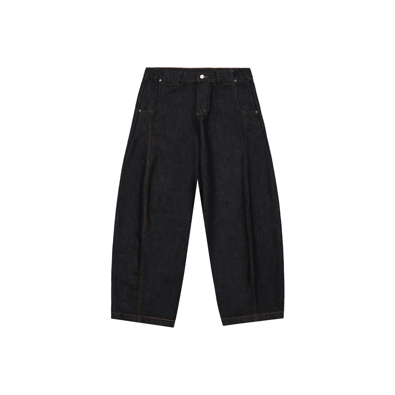 BELLKENIDEA Jeans Unisex Denim Black