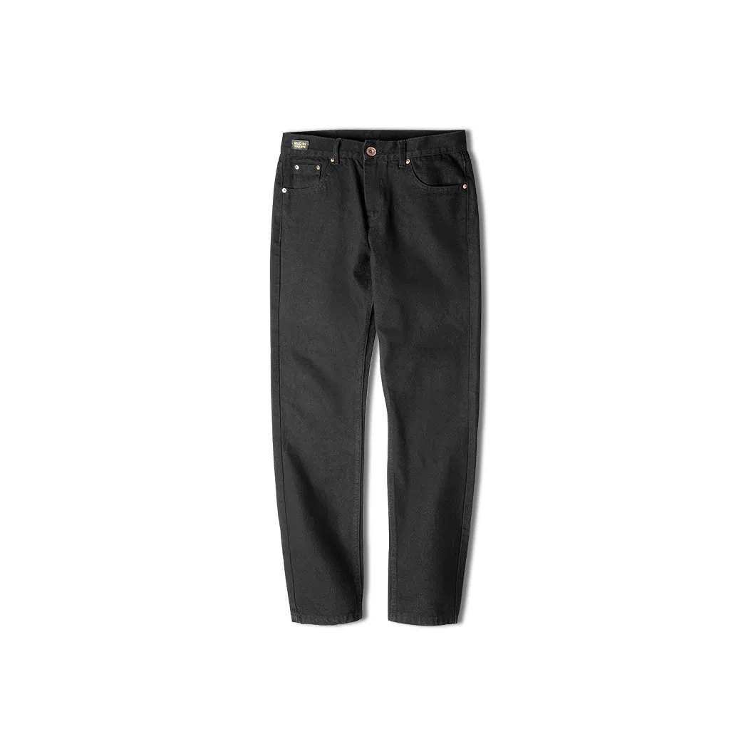 MADEN Мужские черные джинсы