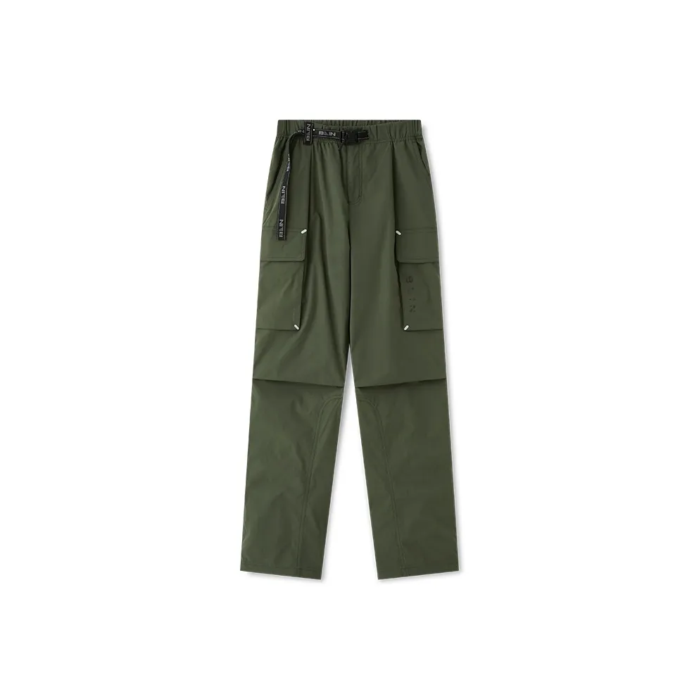 Bein Space Cargo Pants Women's Stone Moss Green