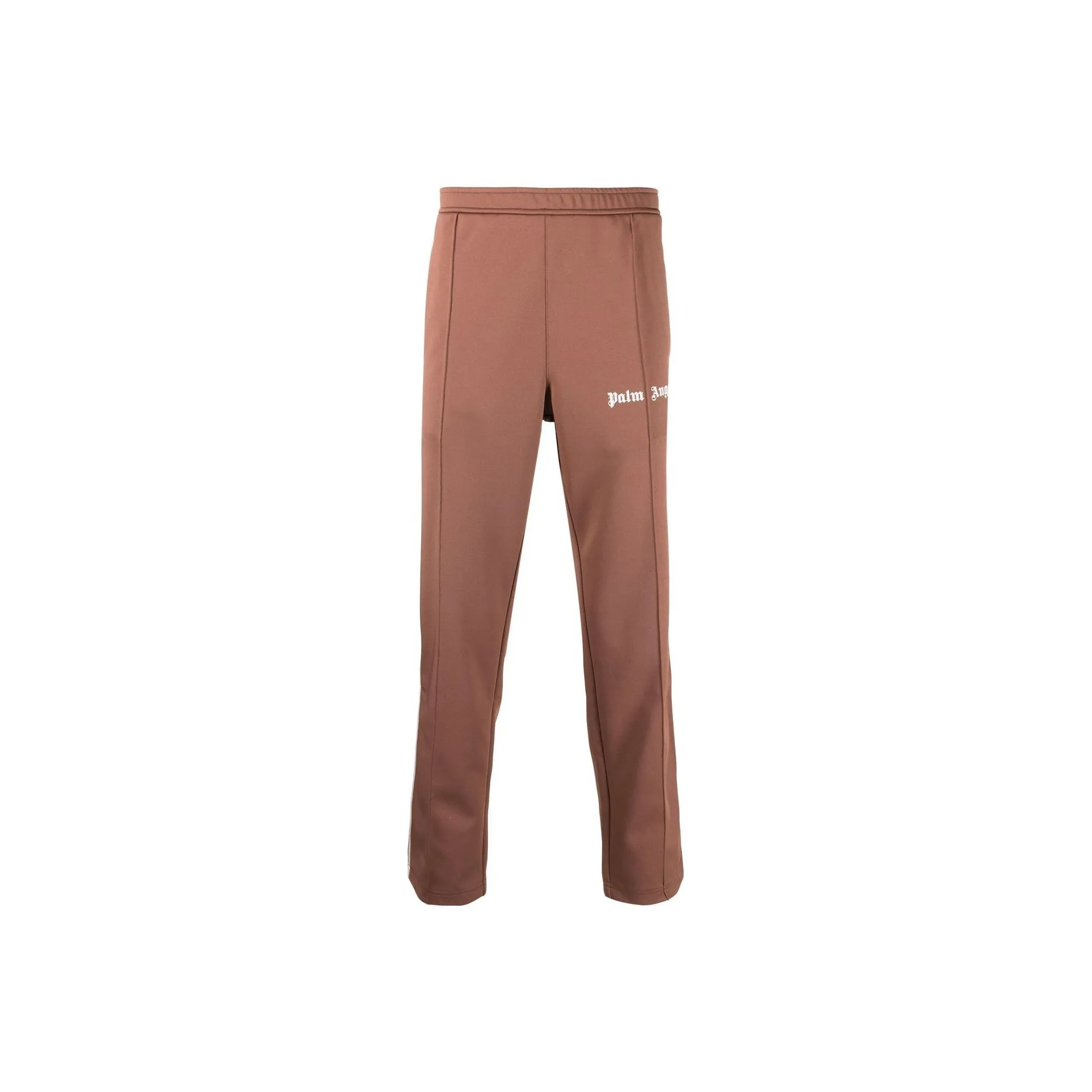 PALM ANGELS Коричневые мужские вязаные тренировочные брюки