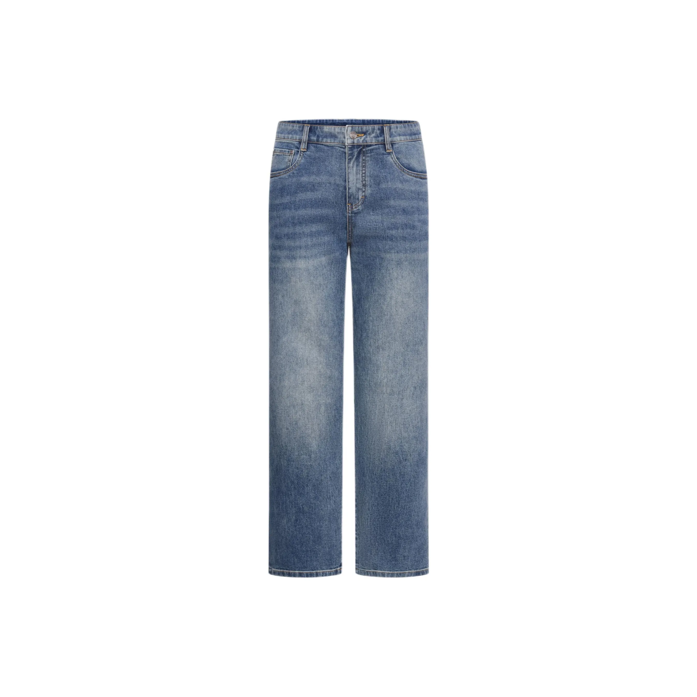 Biyin Leufen x Hattie Stewart Джинсы Мужские Светло-Синие