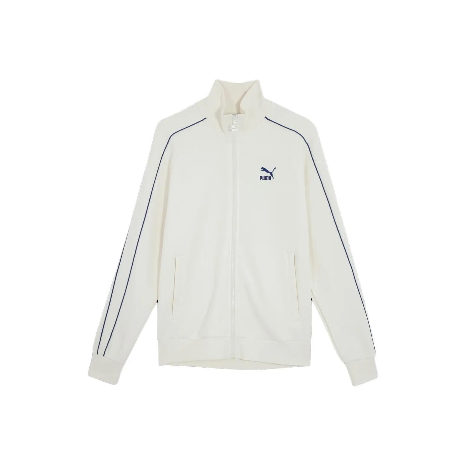 PUMA T7 Куртки и Пальто Унисекс Белый