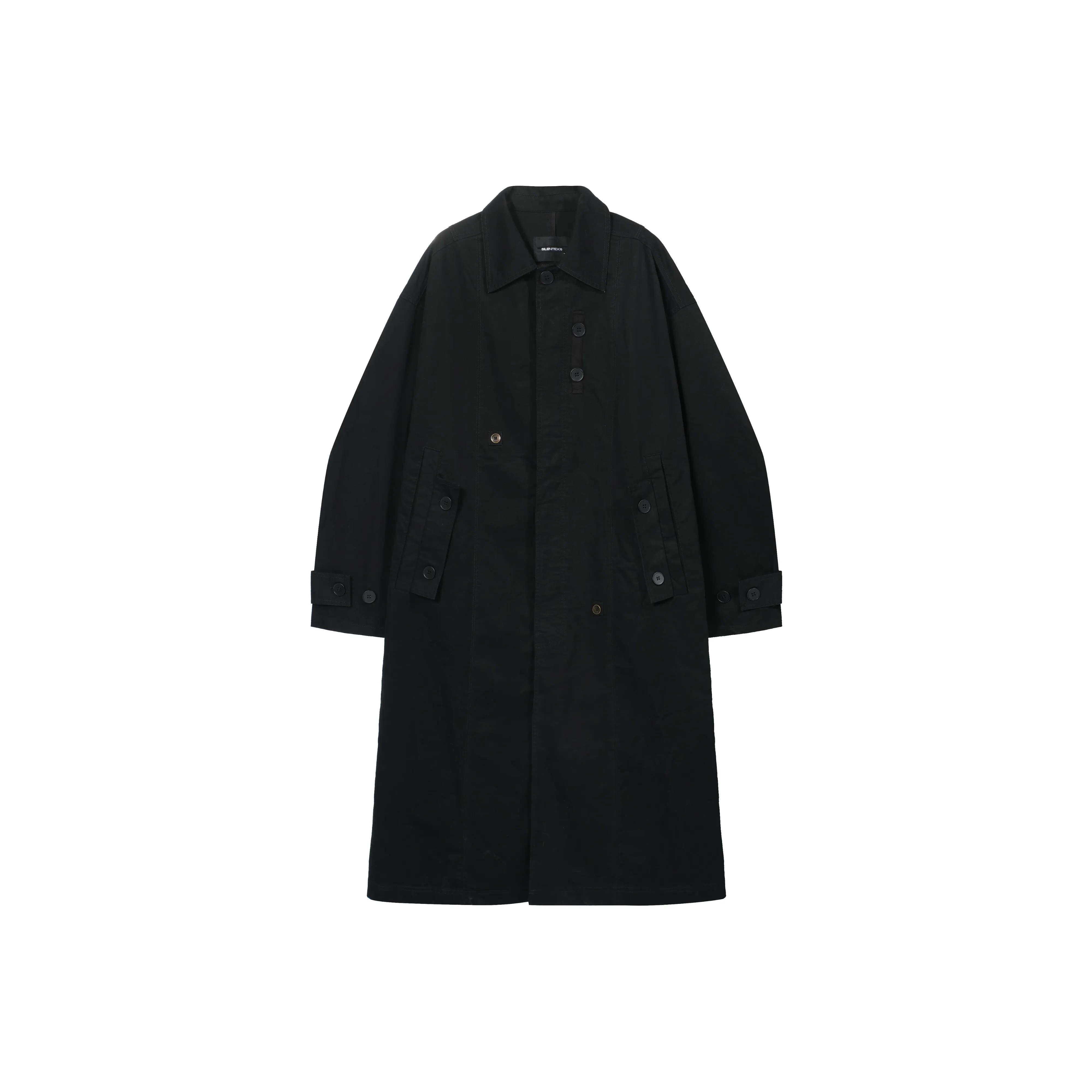 Silente Куртка Унисекс Выстиранный Черный