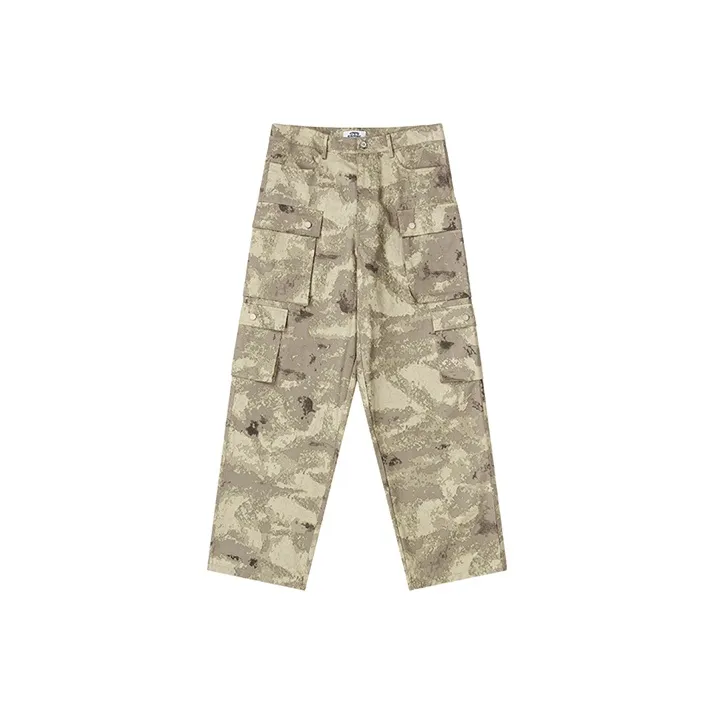 EMPTY REFERENCE Карго-брюки Унисекс Камуфляж